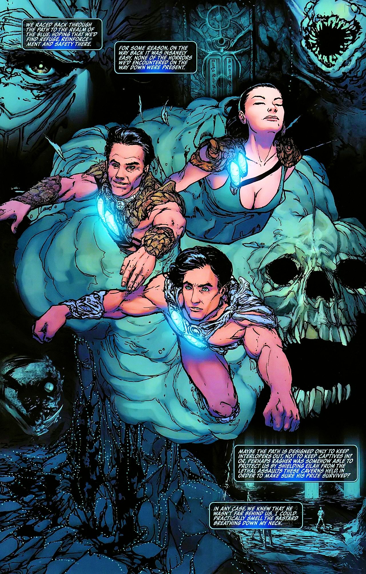 Read online Fathom: Blue Descent comic -  Issue #4 - 5