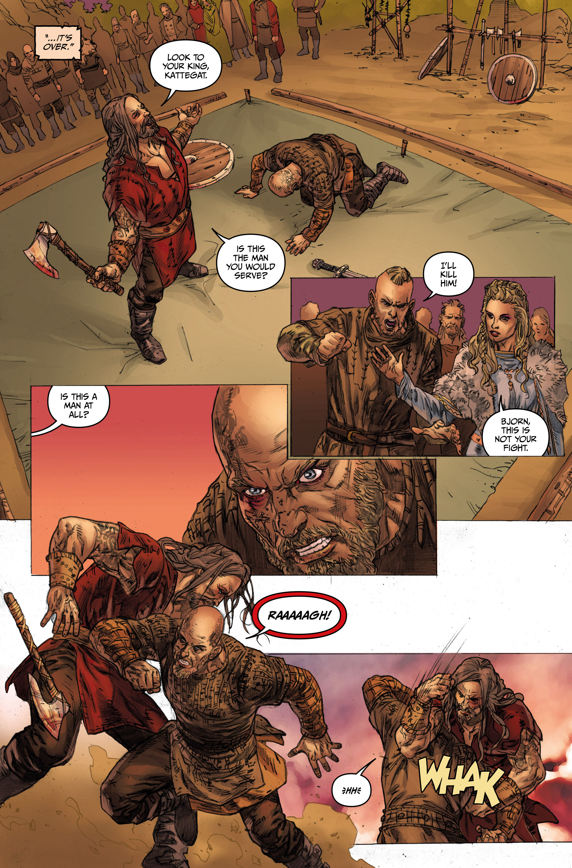 Read online Vikings: Uprising comic -  Issue #4 - 20