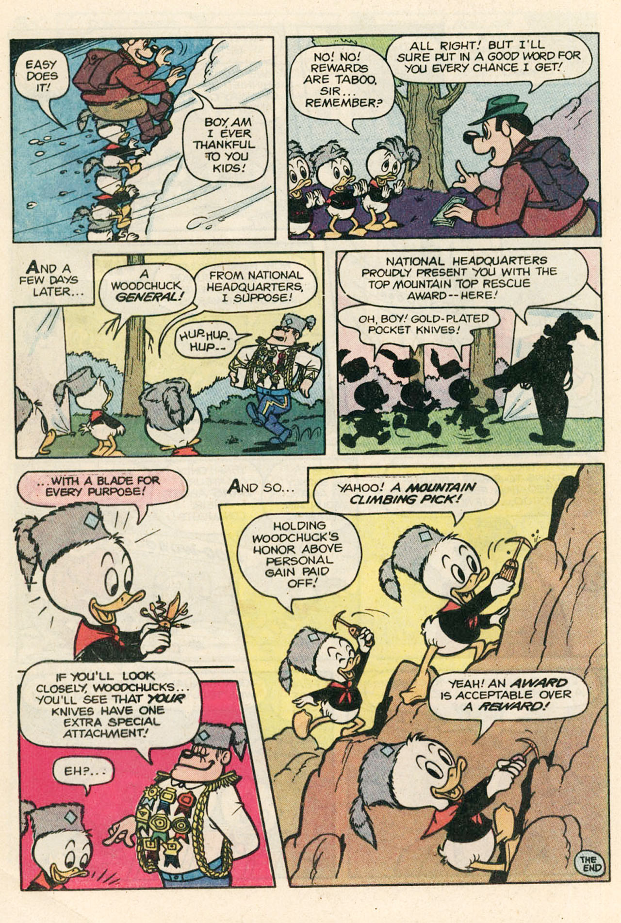 Read online Huey, Dewey, and Louie Junior Woodchucks comic -  Issue #80 - 24