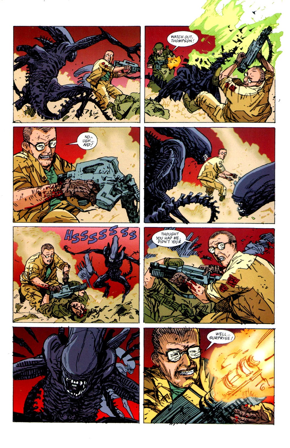 Read online Aliens: Survival comic -  Issue #1 - 4