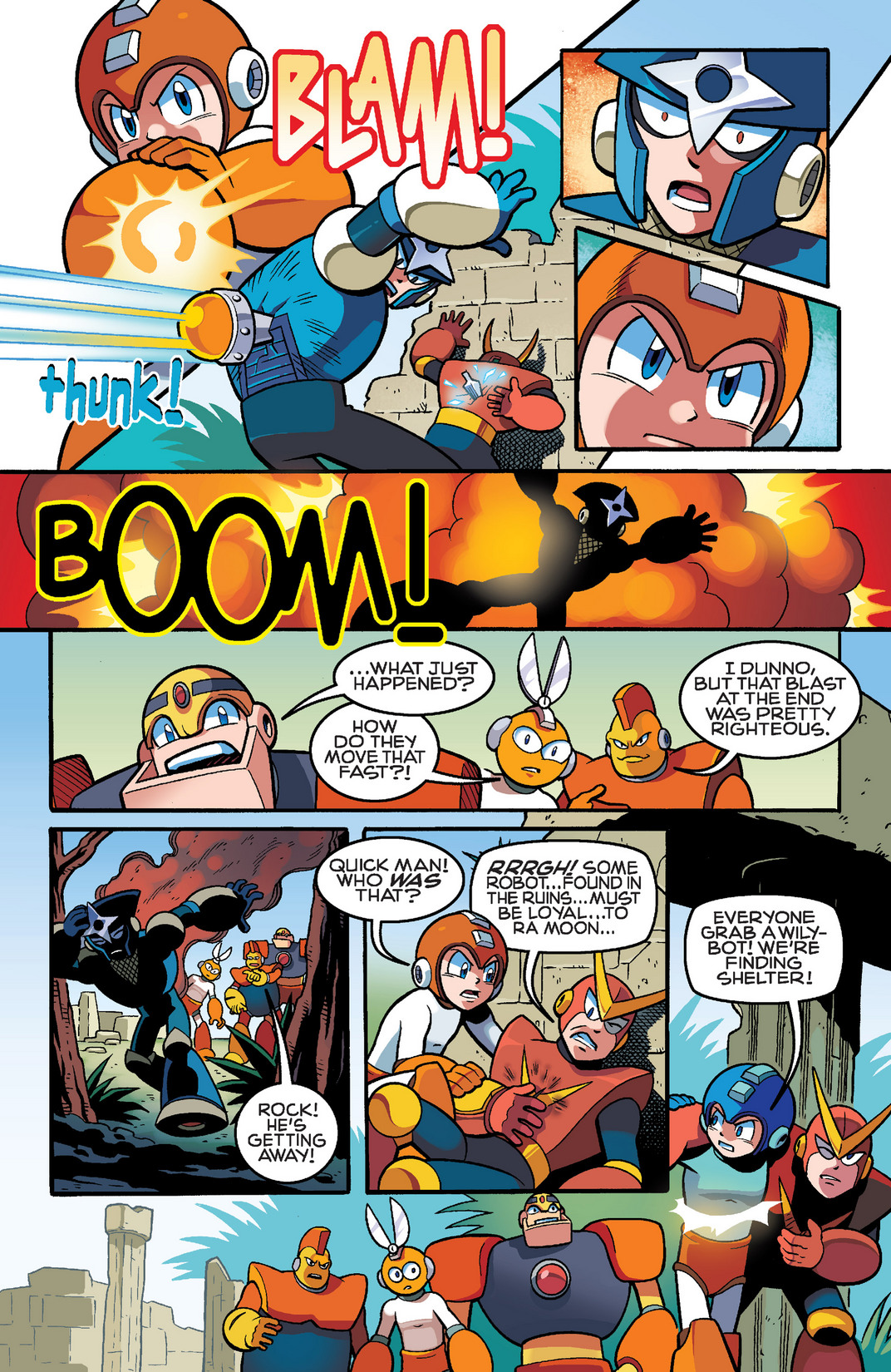 Read online Mega Man comic -  Issue #30 - 18