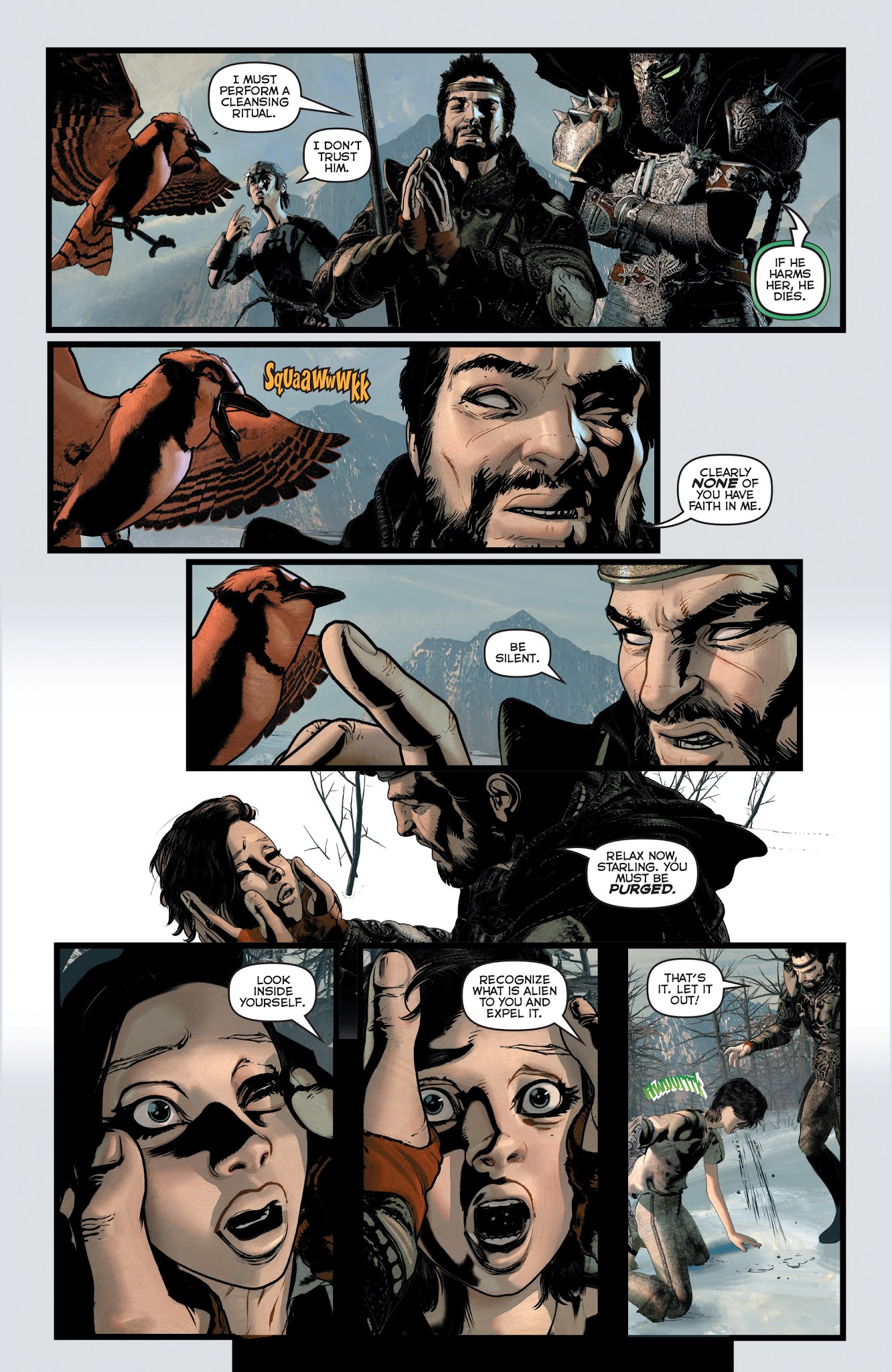 Read online Medieval Spawn and Witchblade comic -  Issue #4 - 7
