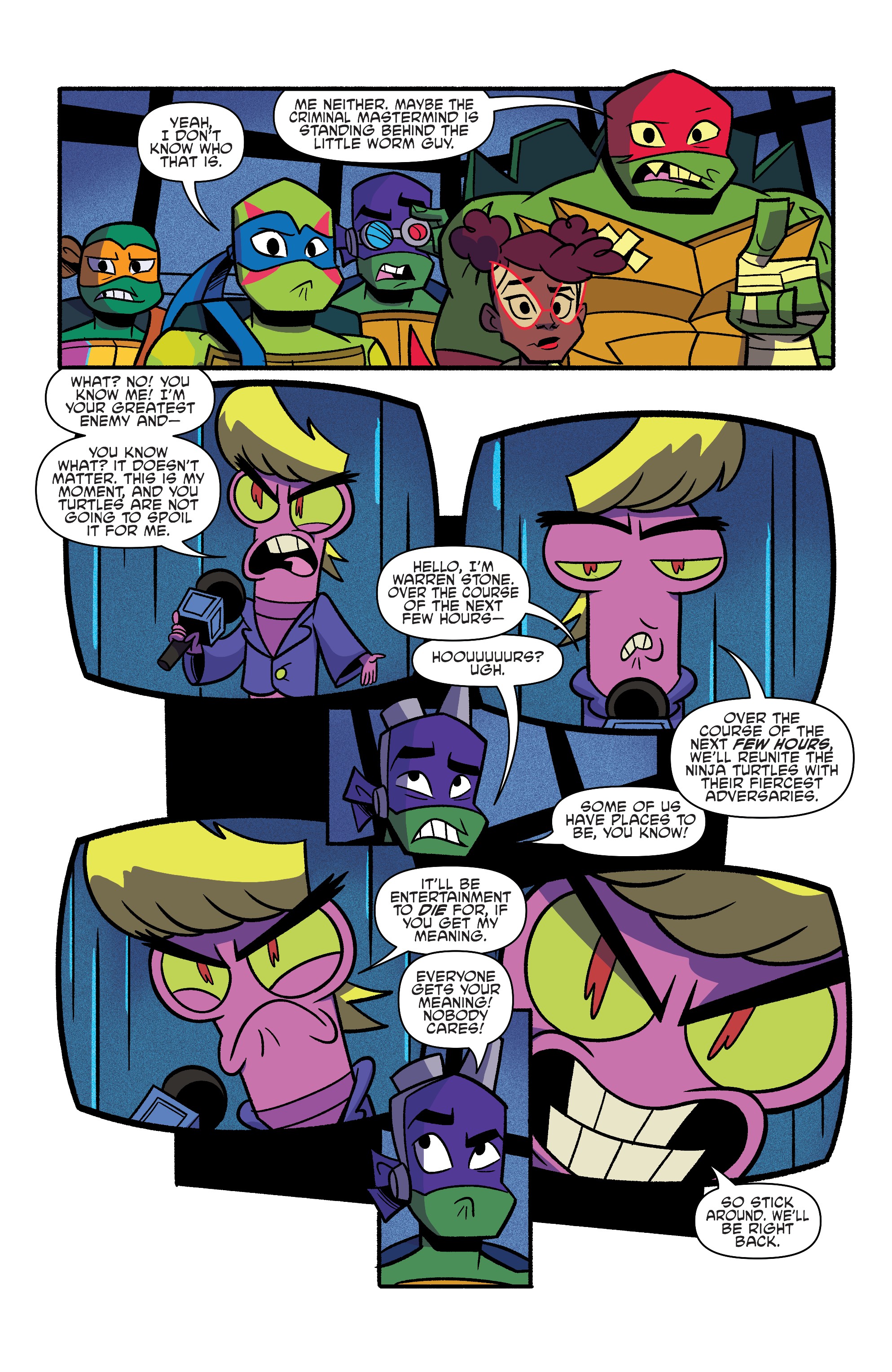 Read online Rise of the Teenage Mutant Ninja Turtles comic -  Issue #5 - 8