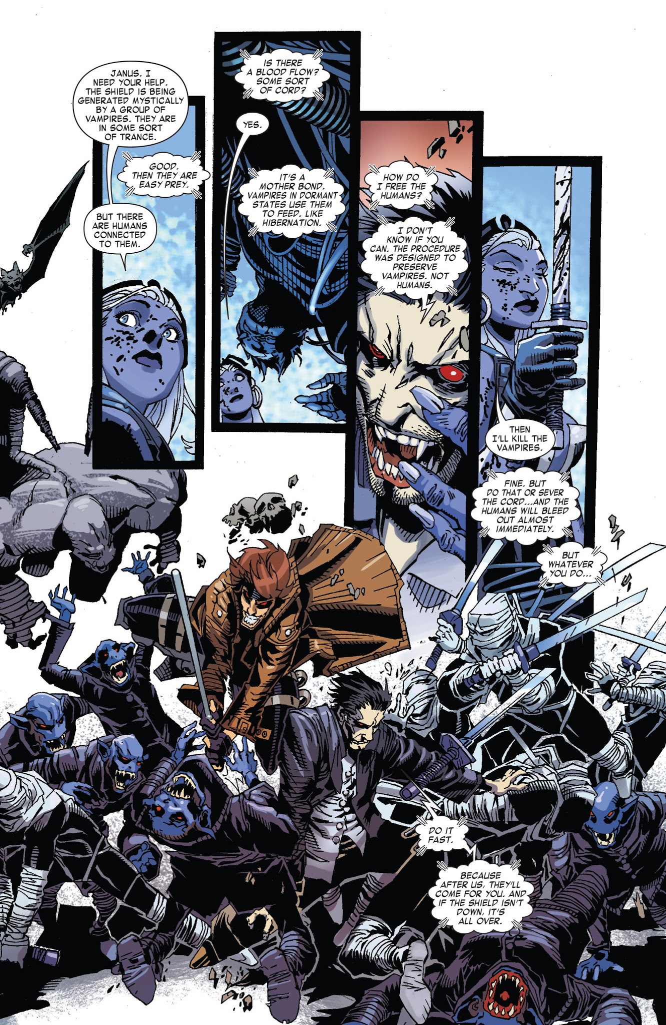 Read online X-Men: Curse of the Mutants - X-Men Vs. Vampires comic -  Issue # TPB - 29