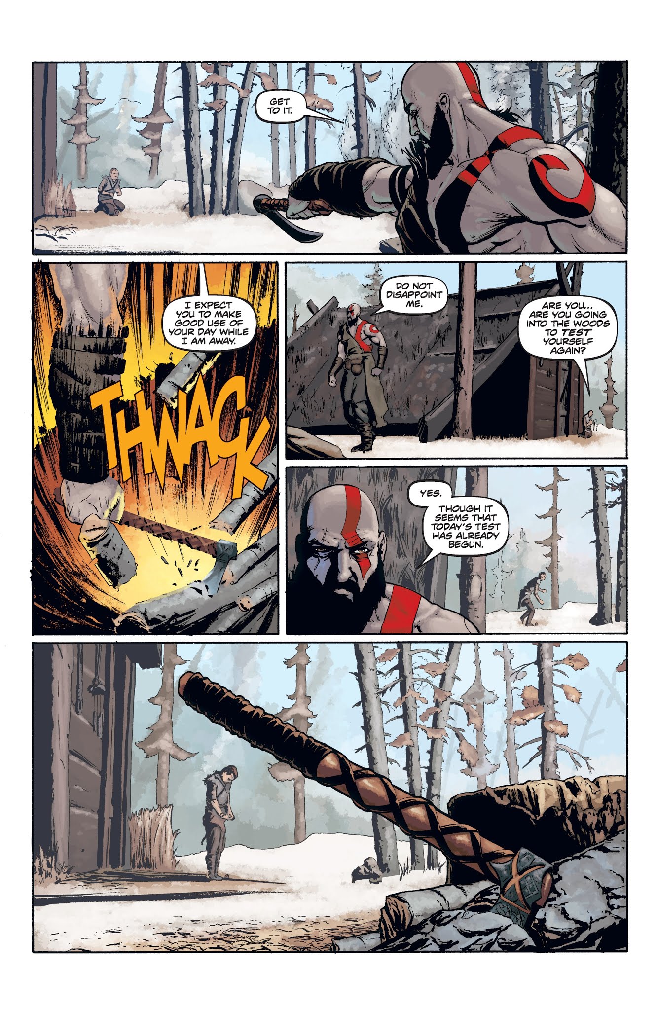 Read online God of War (2018) comic -  Issue #1 - 5