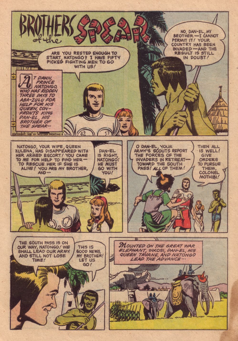 Read online Tarzan (1948) comic -  Issue #107 - 28