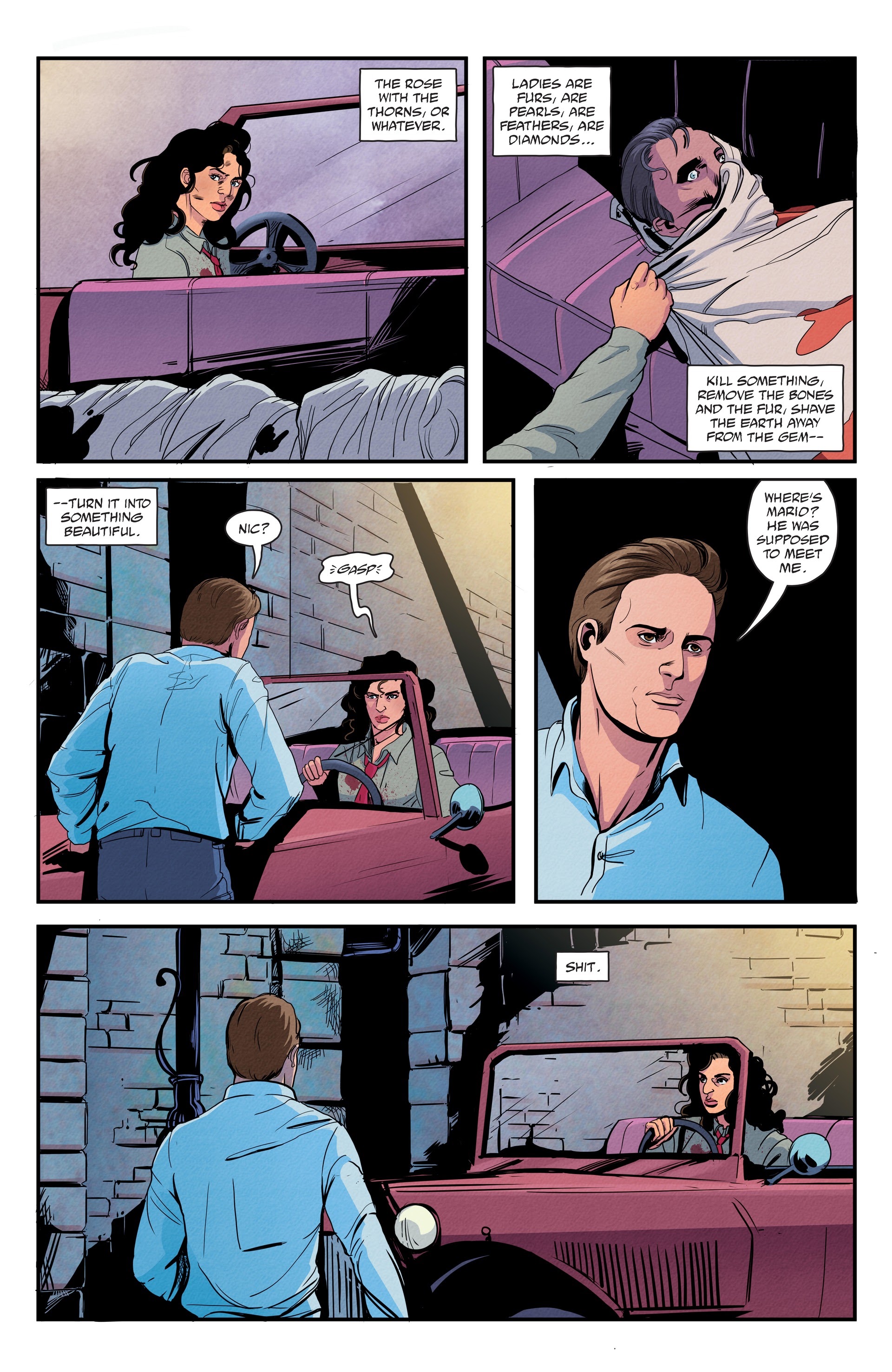 Read online Mafiosa comic -  Issue # TPB - 101