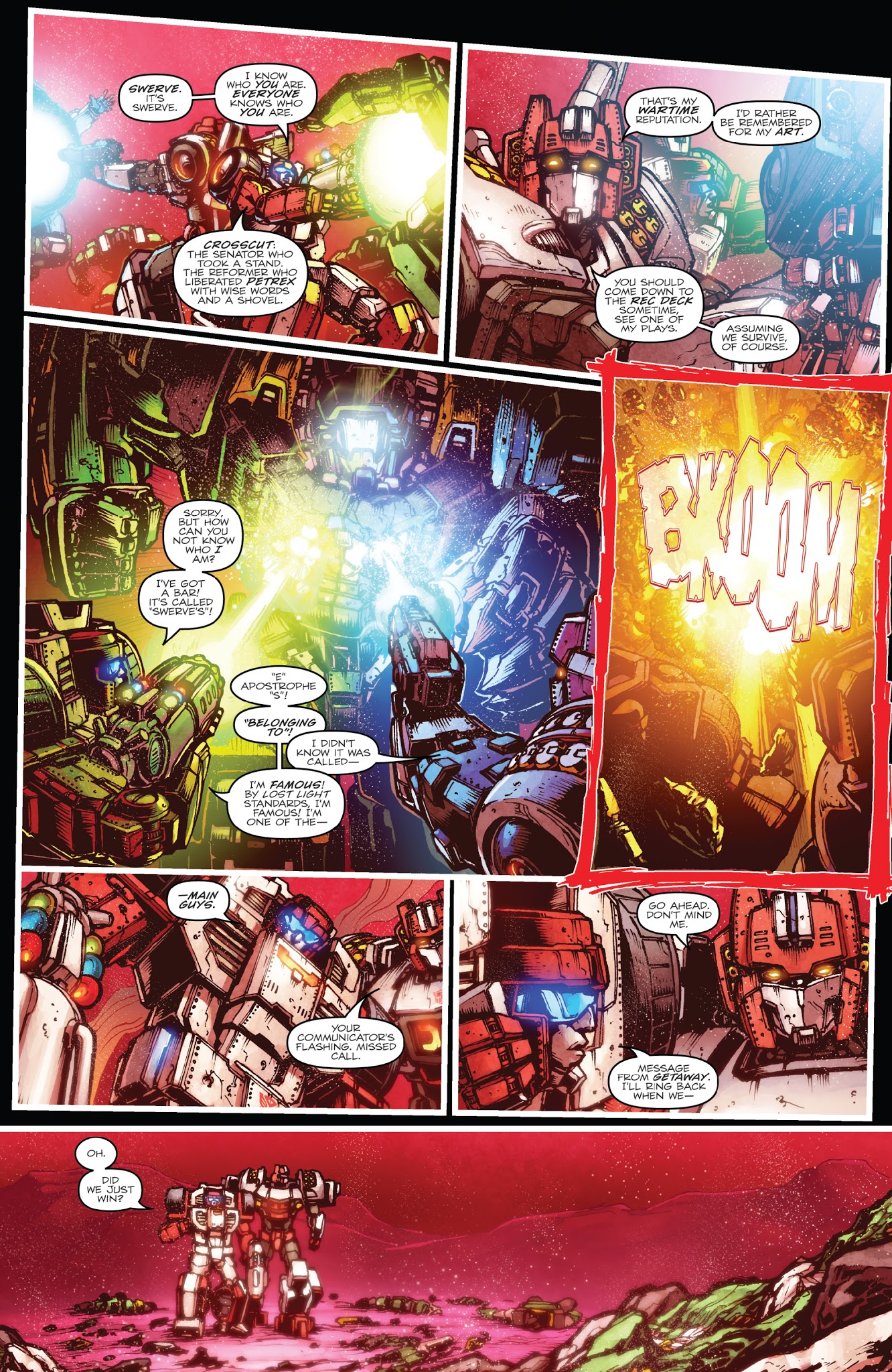 Read online The Transformers: Dark Cybertron comic -  Issue # TPB 2 - 7
