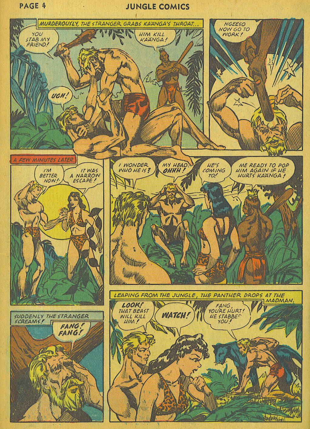 Read online Jungle Comics comic -  Issue #30 - 6