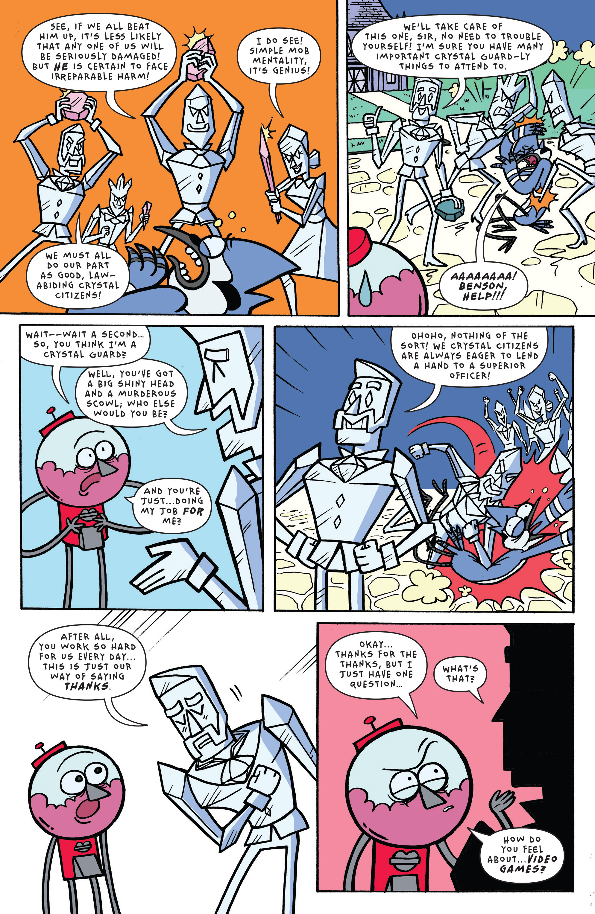 Read online Regular Show comic -  Issue #30 - 17