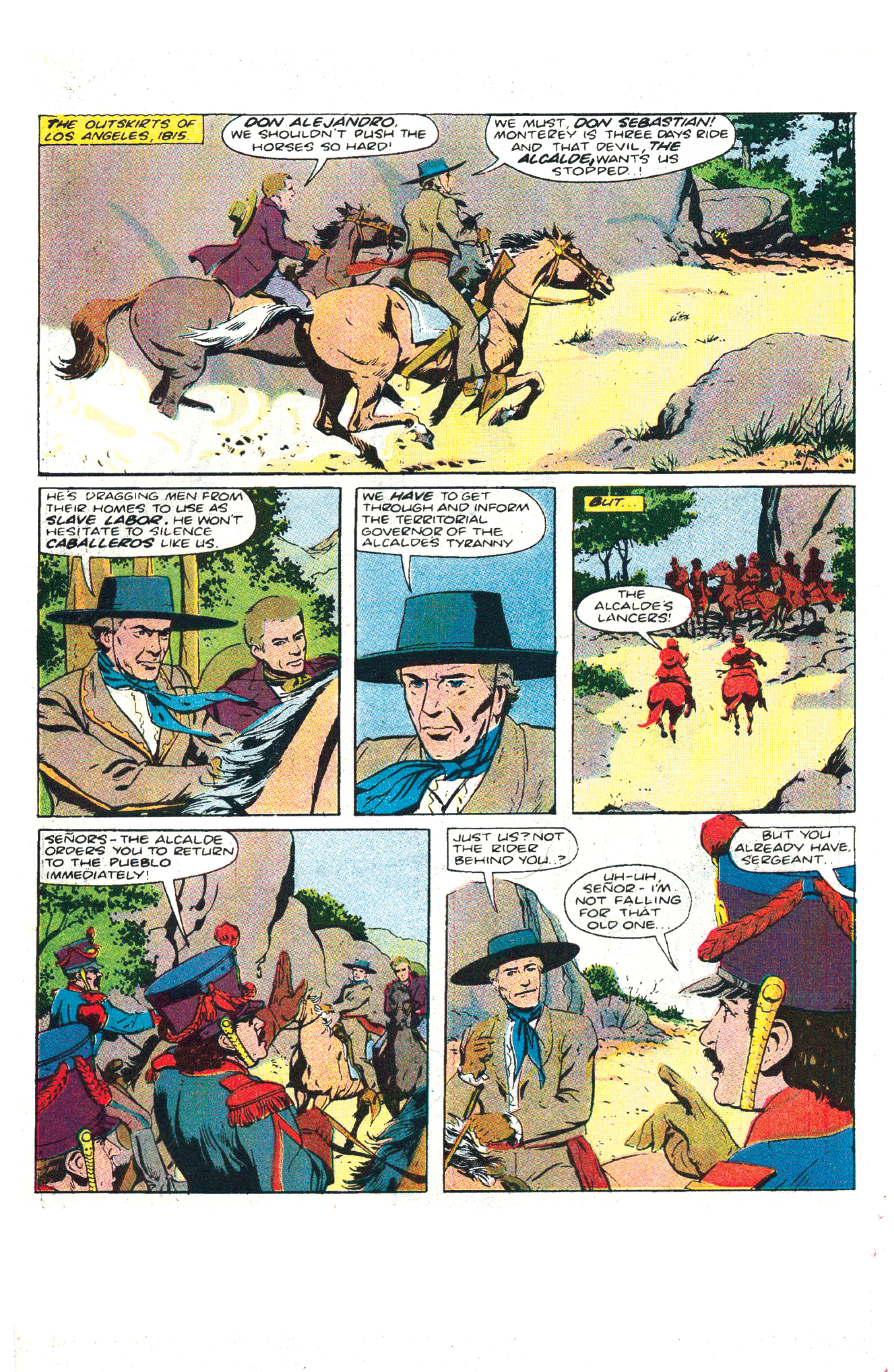 Read online Zorro New World comic -  Issue #1 - 3