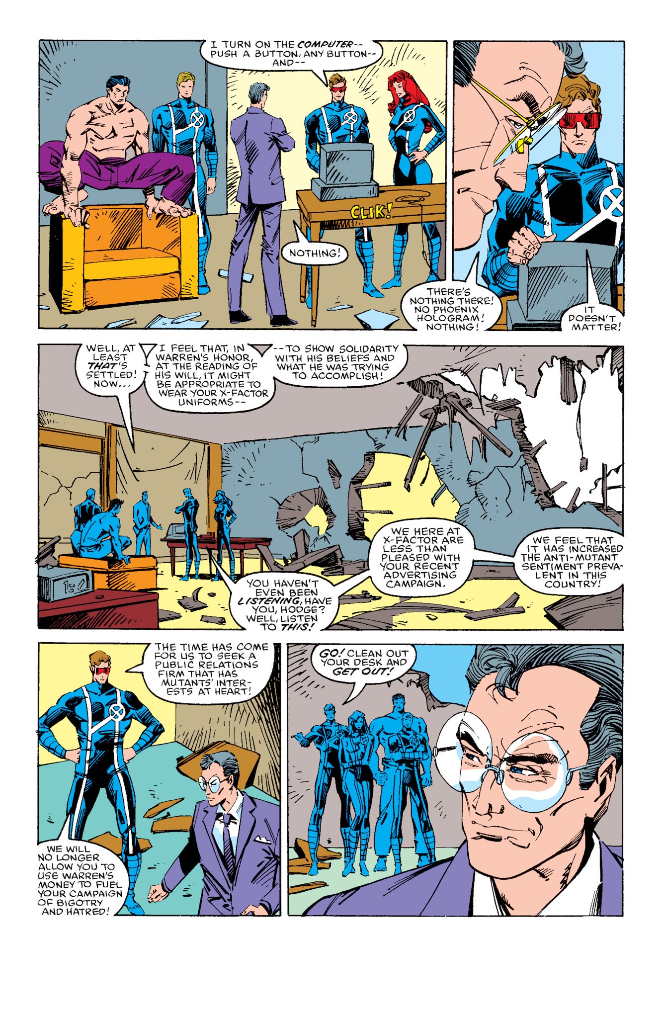 Read online X-Men: Fall of the Mutants comic -  Issue # TPB 2 (Part 2) - 24