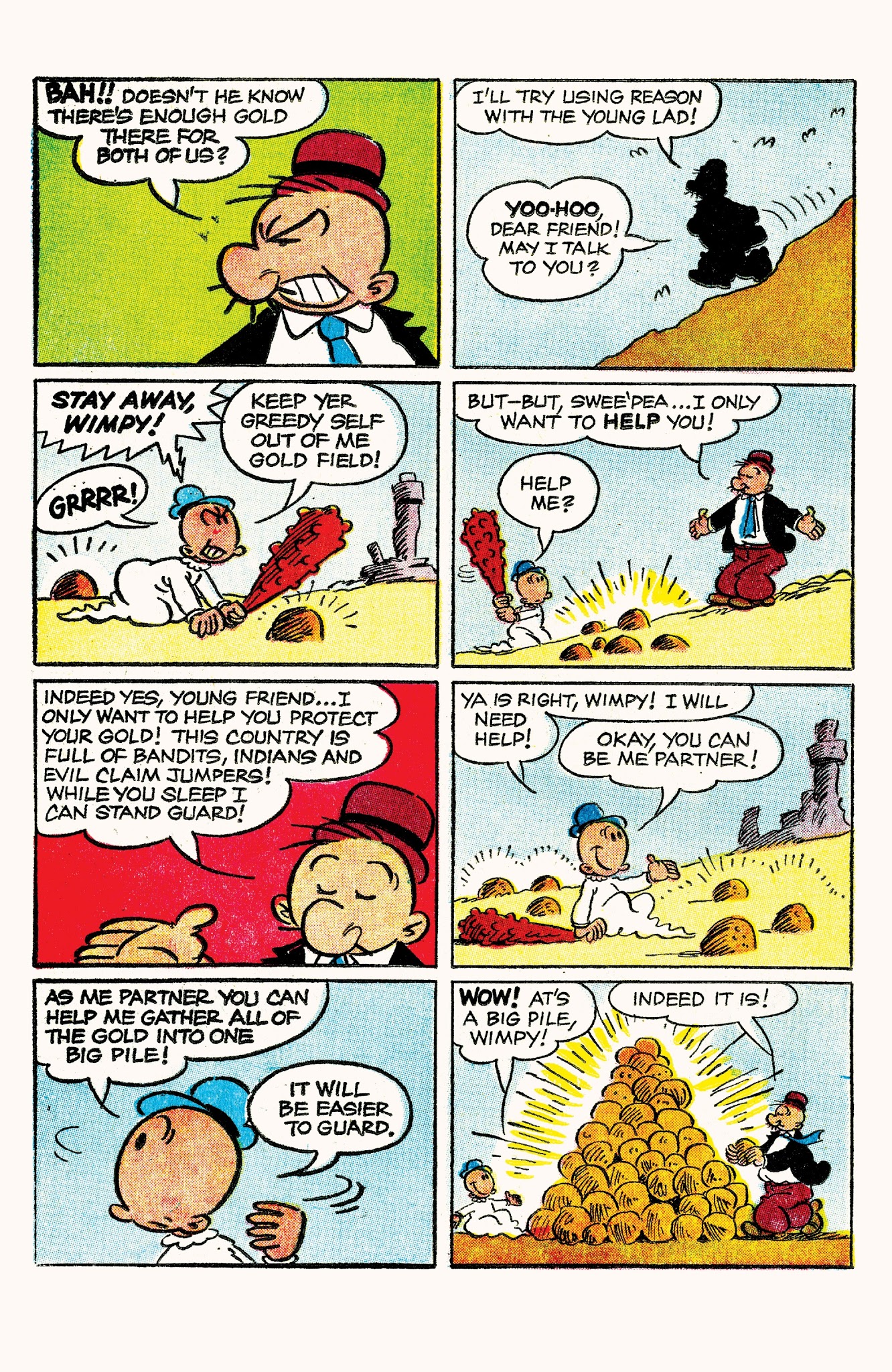 Read online Classic Popeye comic -  Issue #63 - 25