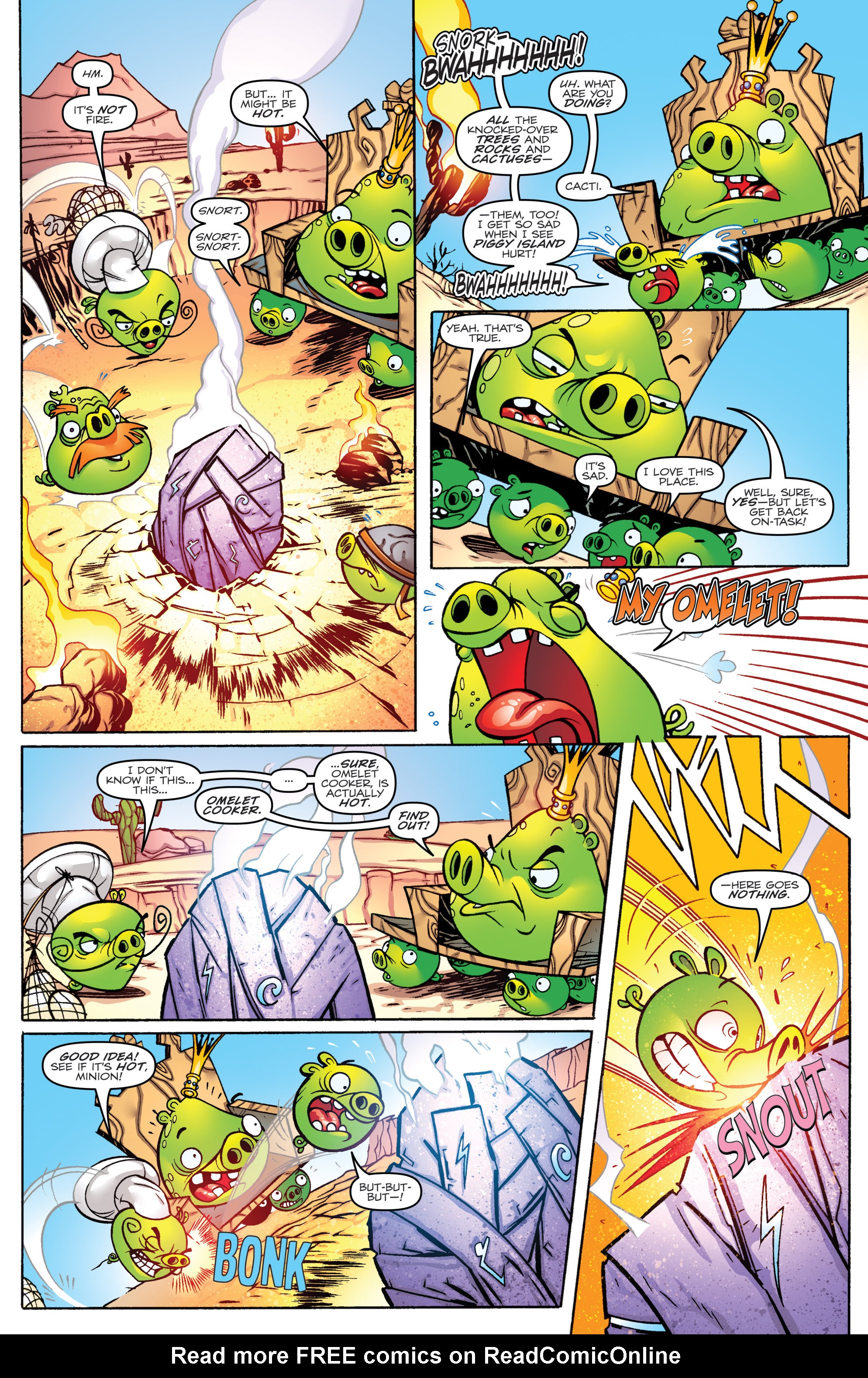 Read online Angry Birds Transformers comic -  Issue #1 - 13