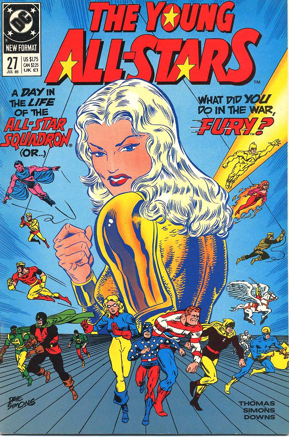 Read online Young All-Stars comic -  Issue #27 - 2