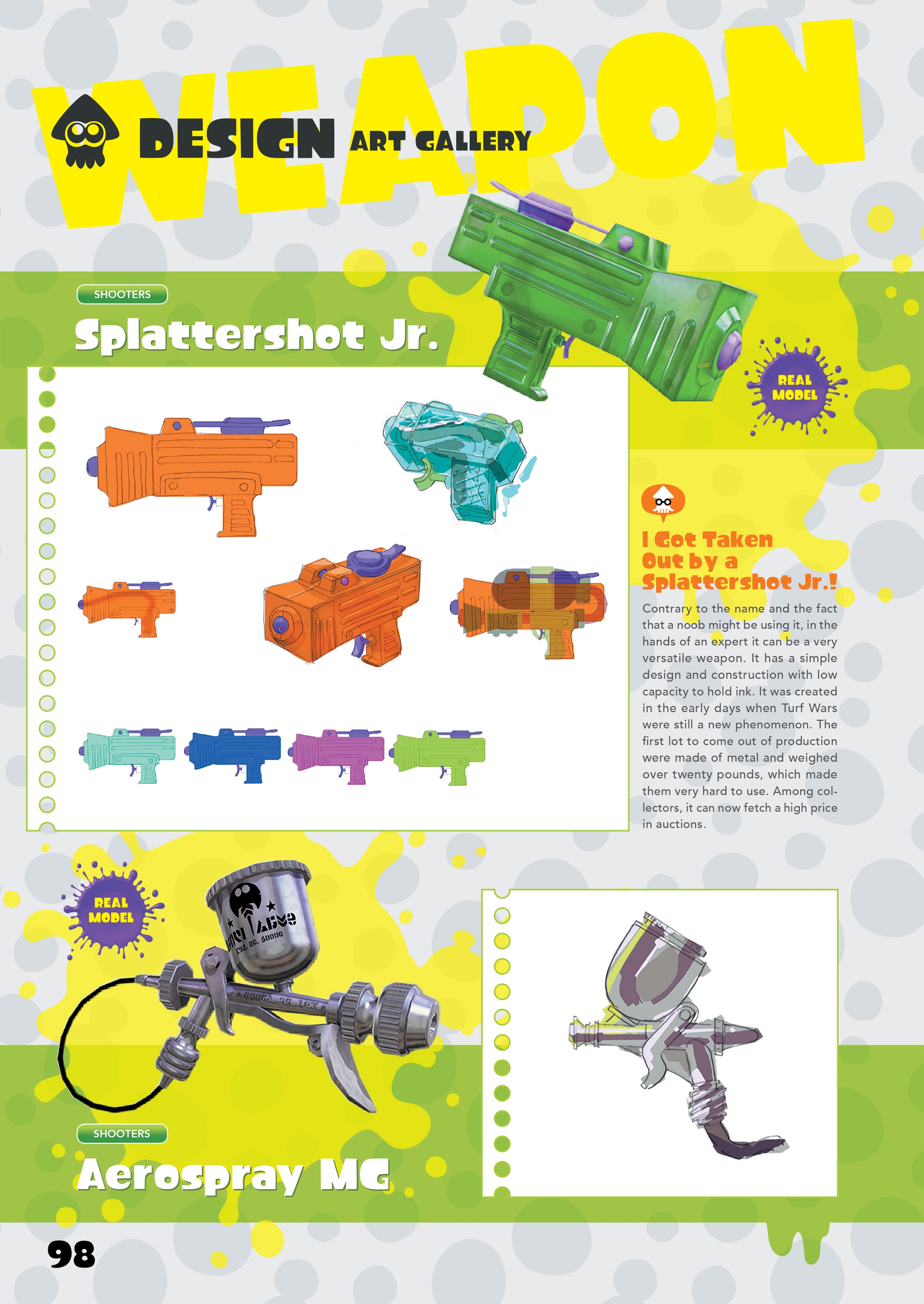 Read online The Art of Splatoon comic -  Issue # TPB (Part 1) - 85