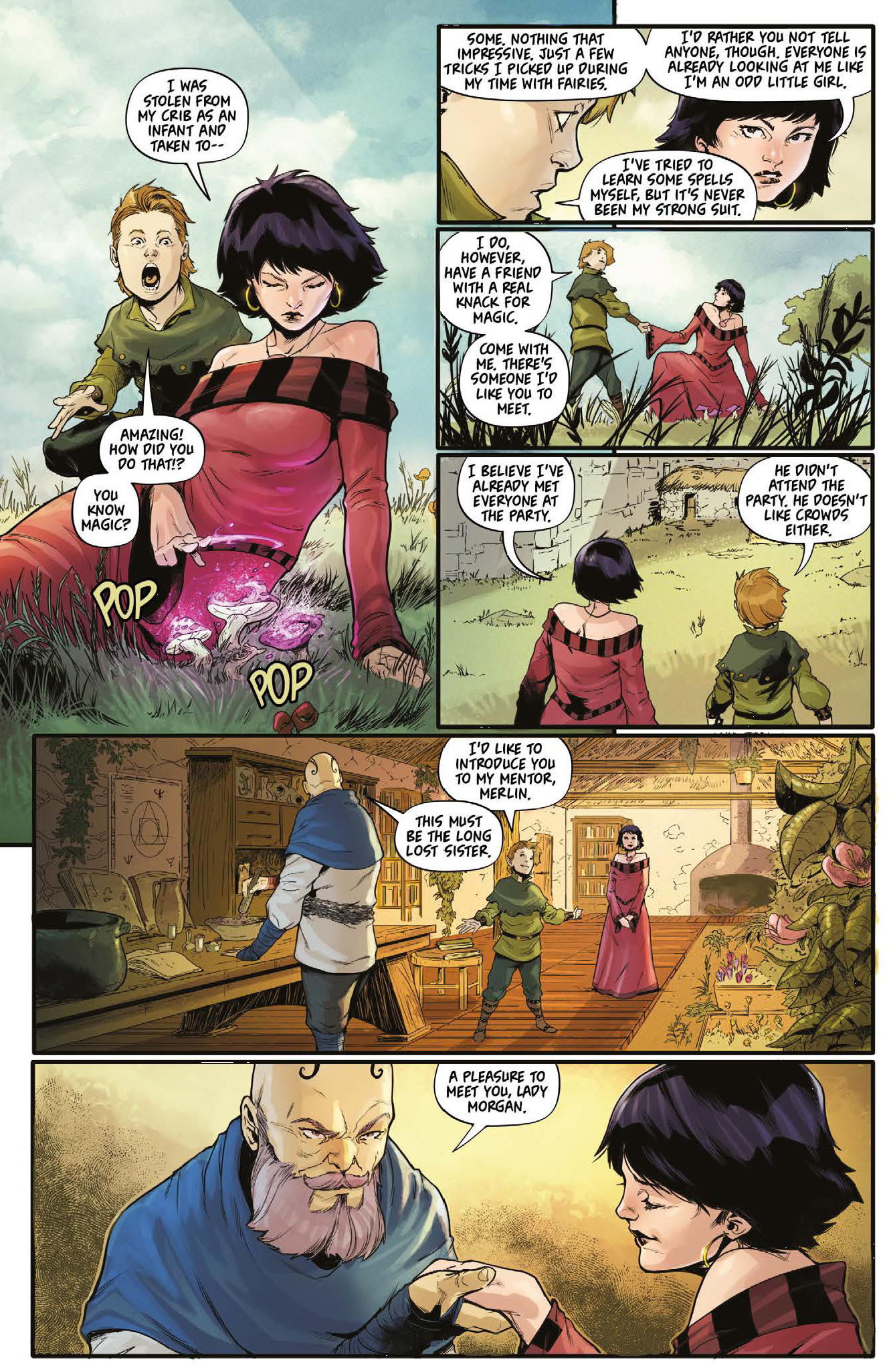 Read online Le Fay comic -  Issue #5 - 5