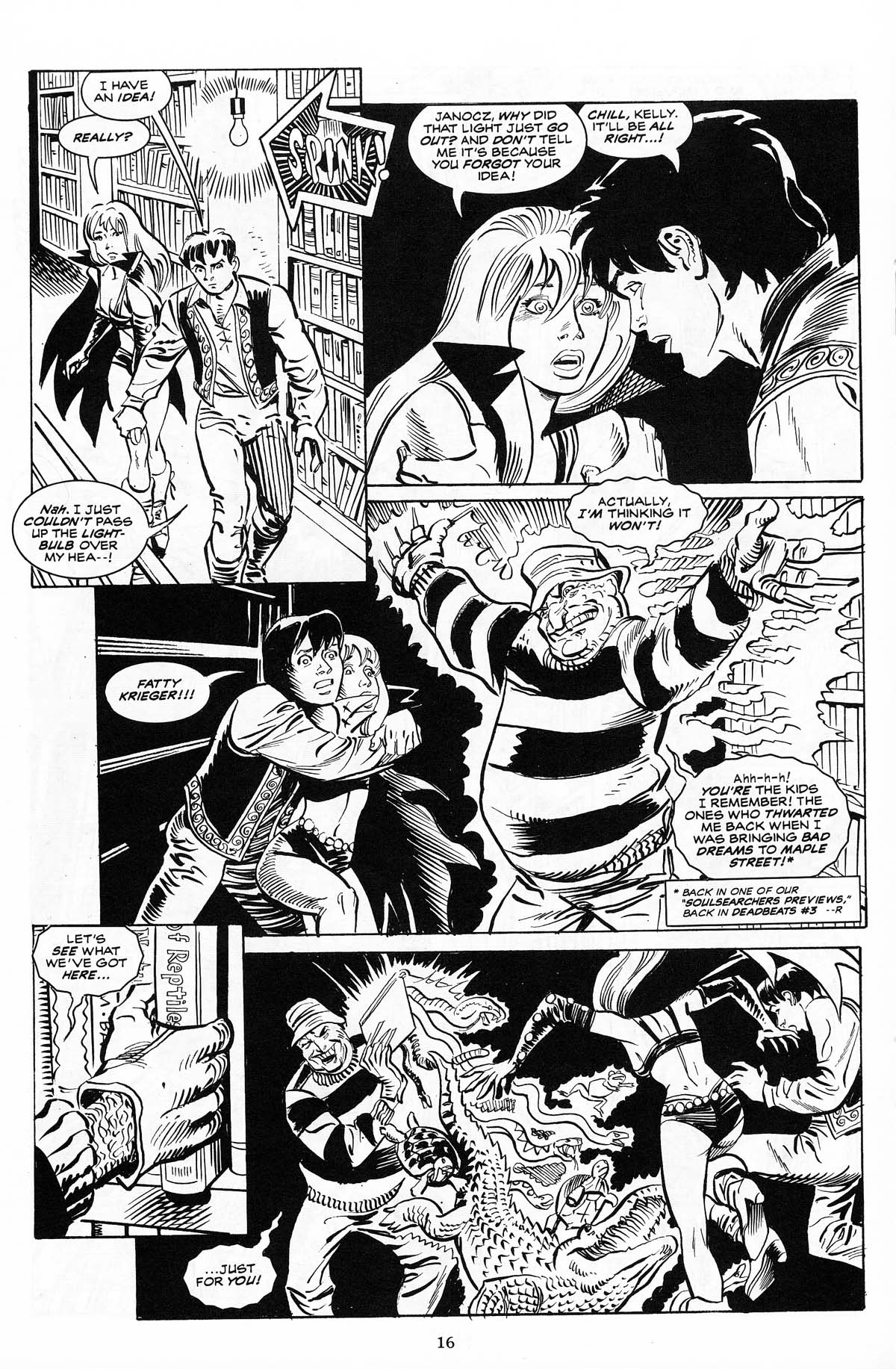 Read online Soulsearchers and Company comic -  Issue #59 - 18