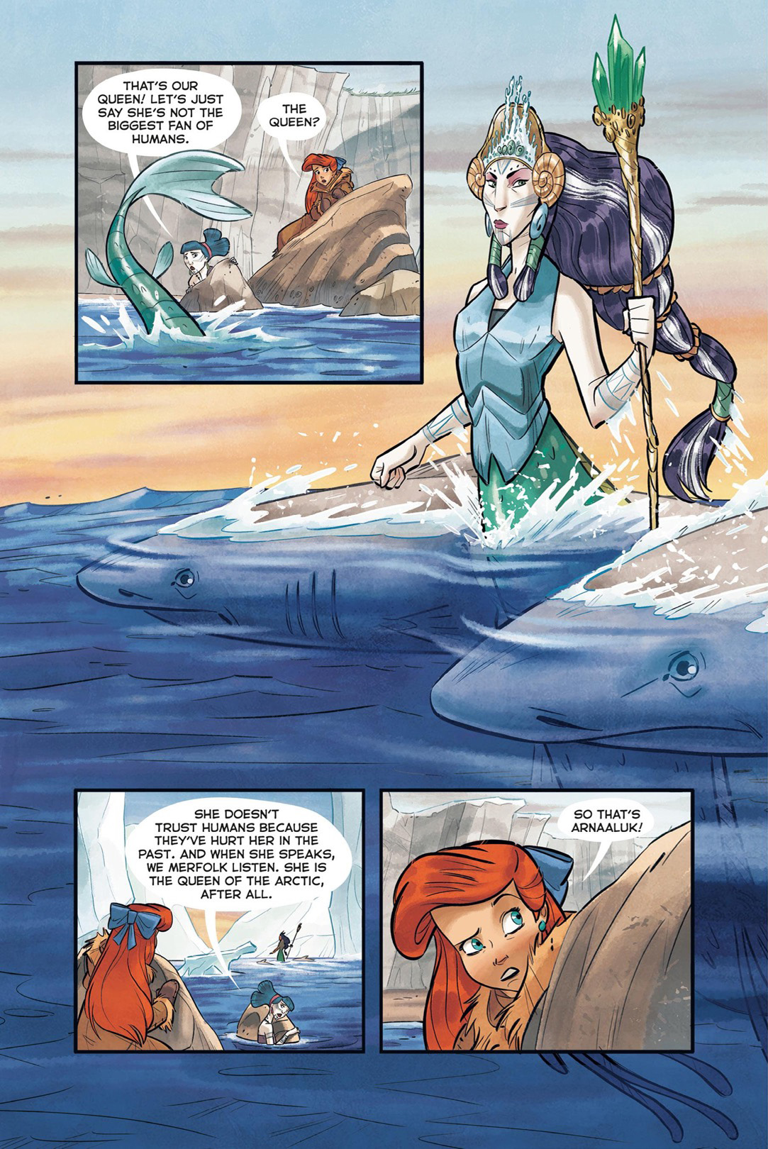 Read online Ariel and the Curse of the Sea Witches comic -  Issue # TPB - 32