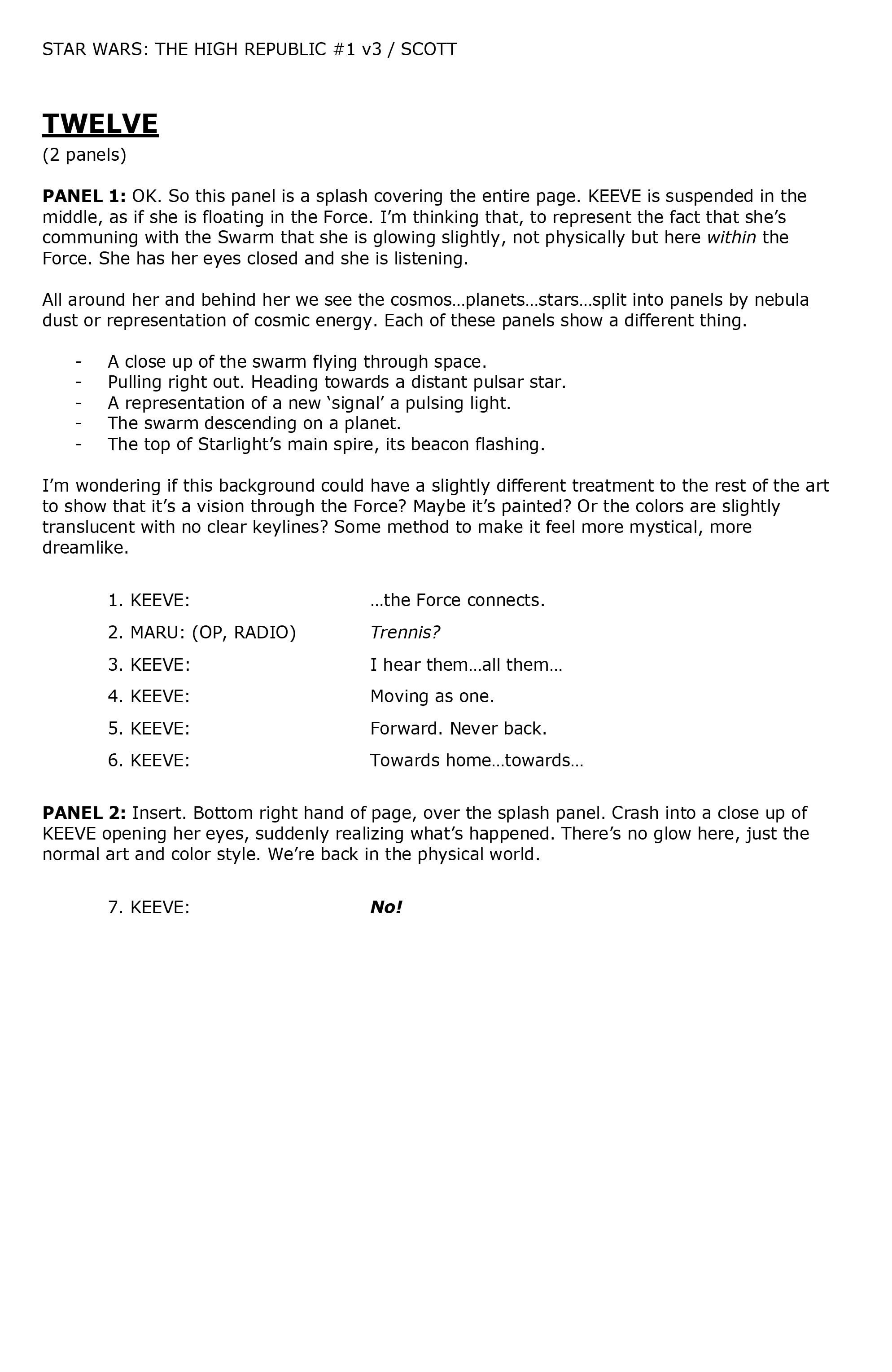 Read online Star Wars: The High Republic Behind-the-Scenes Exclusive comic -  Issue # Full - 27