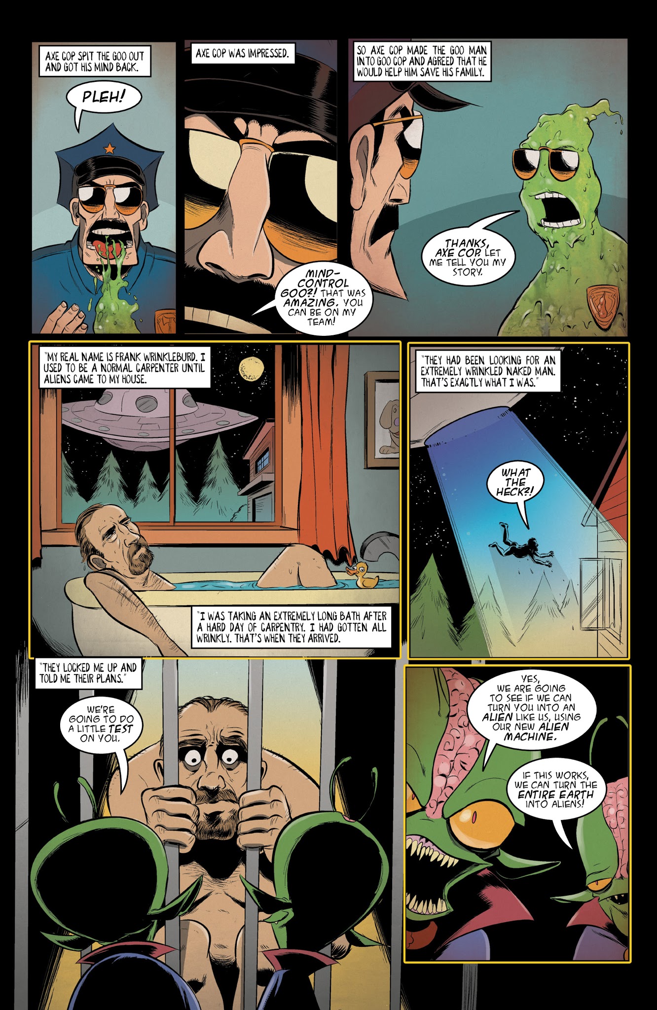 Read online Axe Cop comic -  Issue # TPB 4 - 13