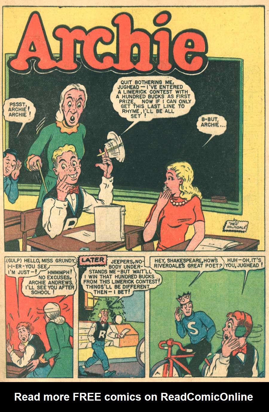 Read online Pep Comics comic -  Issue #34 - 55