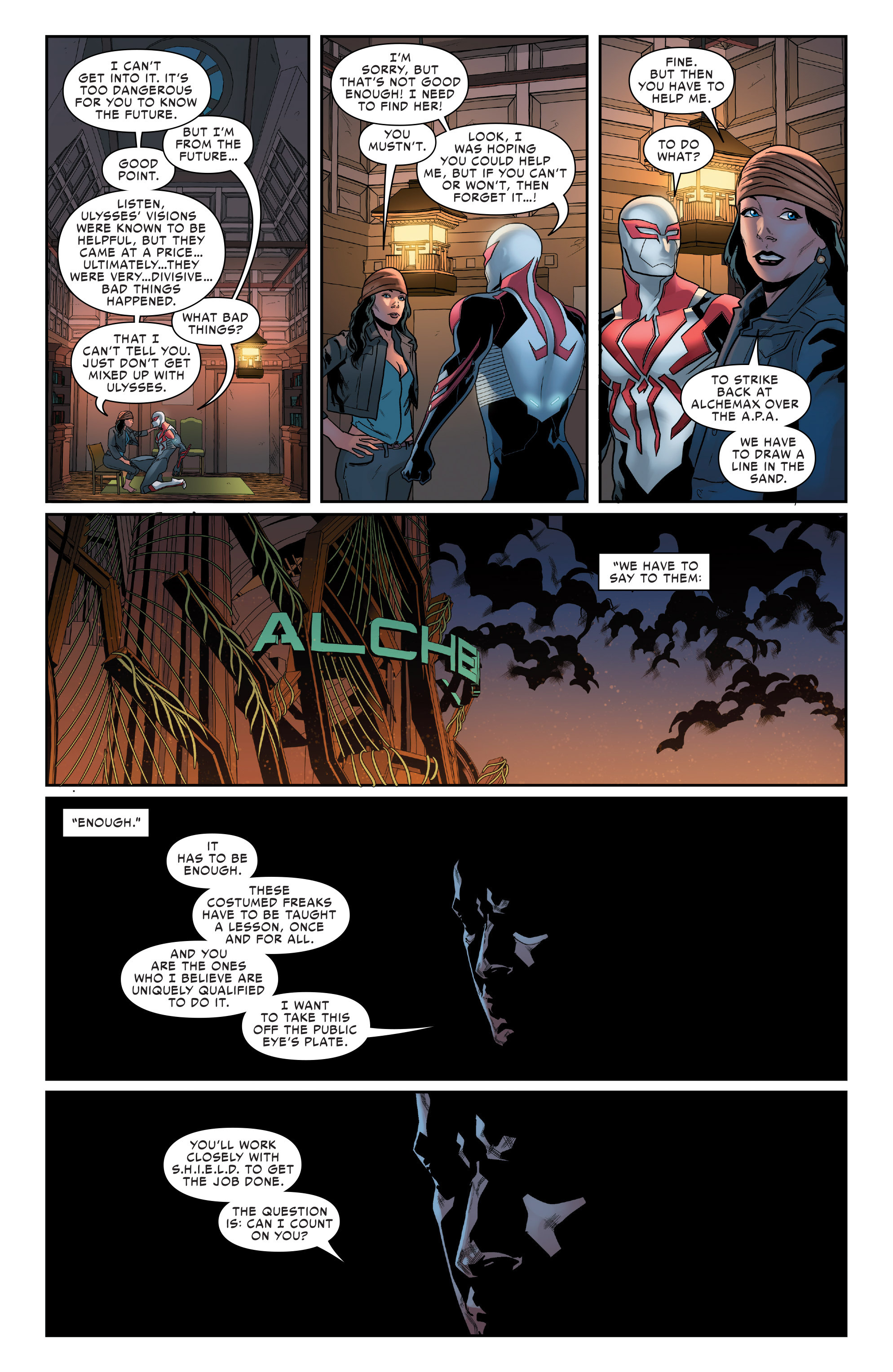 Read online Spider-Man 2099 (2015) comic -  Issue #14 - 21