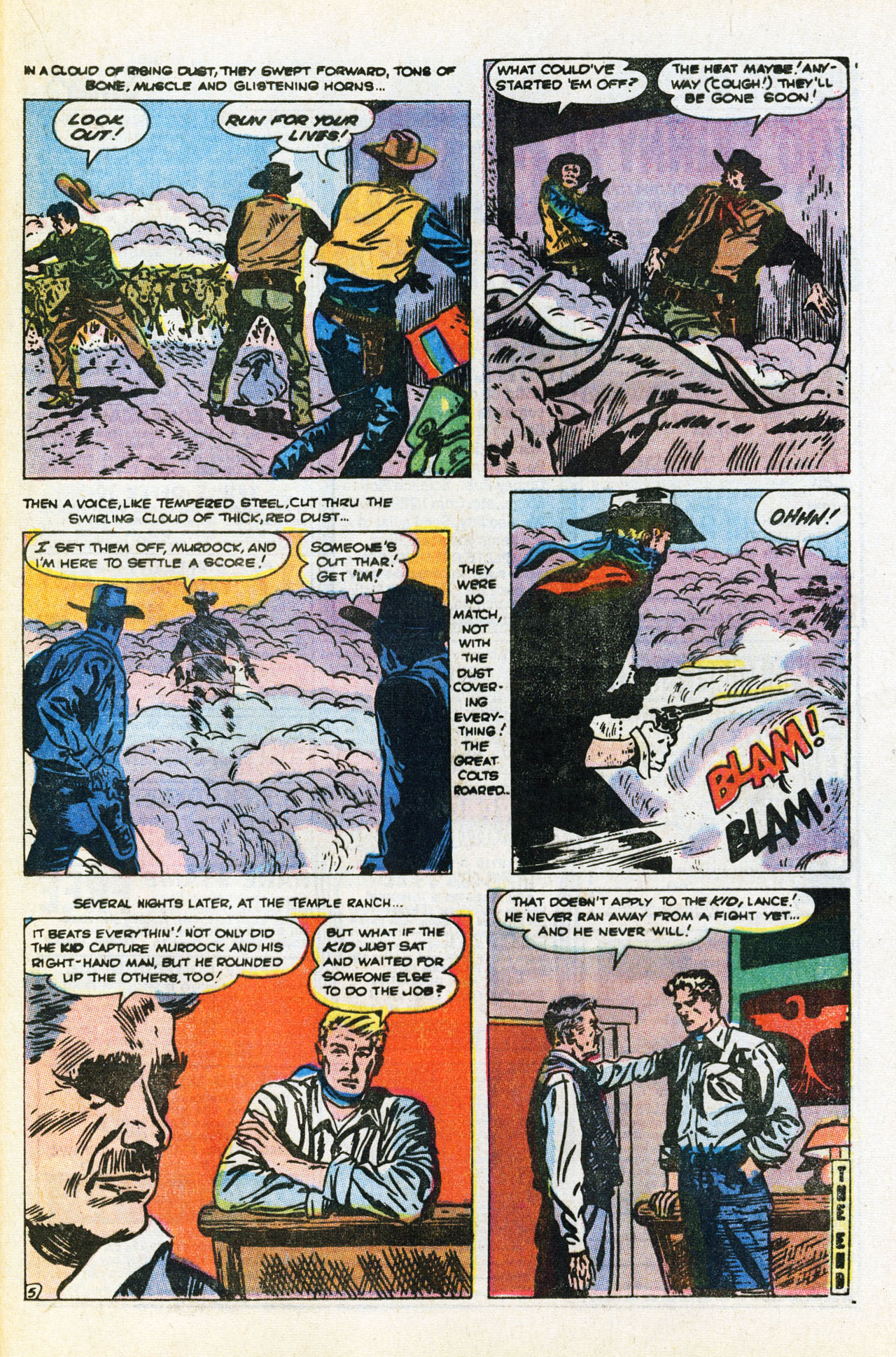 Read online The Outlaw Kid (1970) comic -  Issue #5 - 21