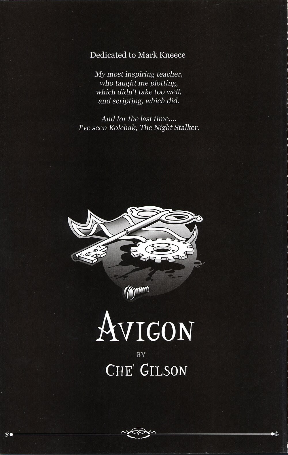Read online Avigon comic -  Issue # Full - 4