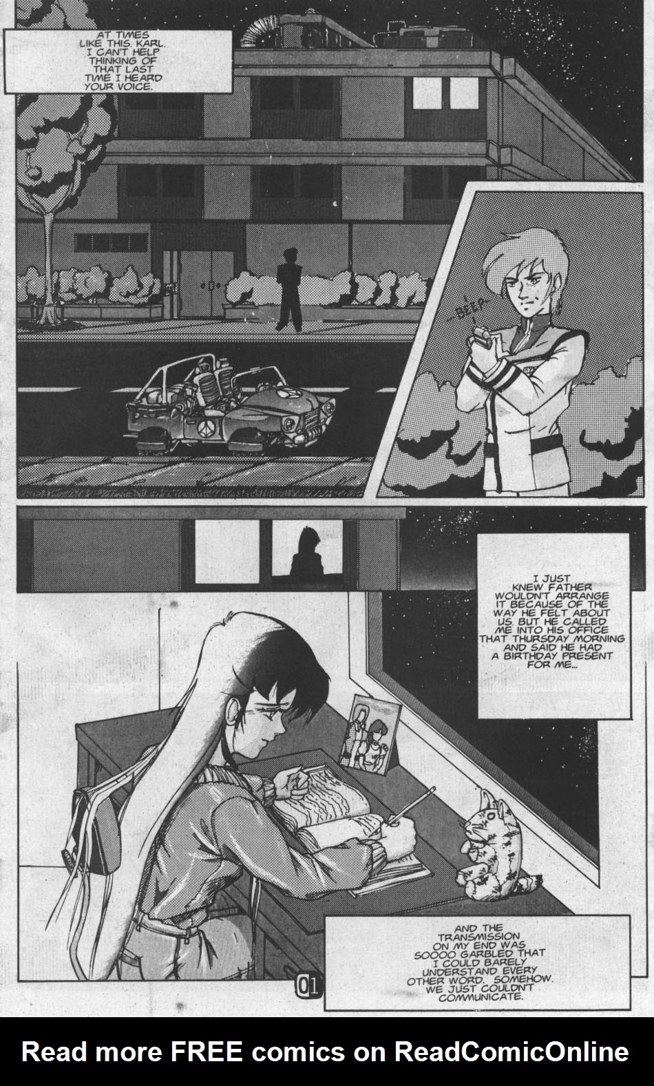 Read online Robotech Academy Blues comic -  Issue #3 - 3