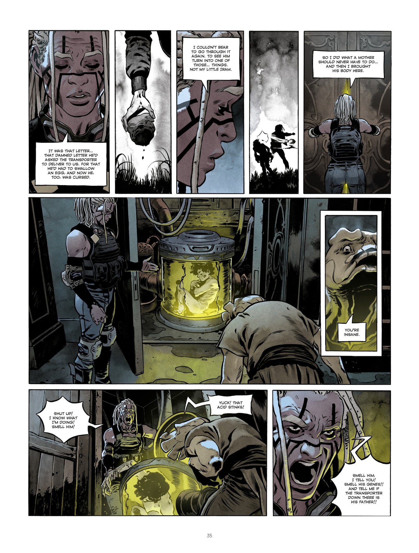Read online The Transporter comic -  Issue #3 - 37