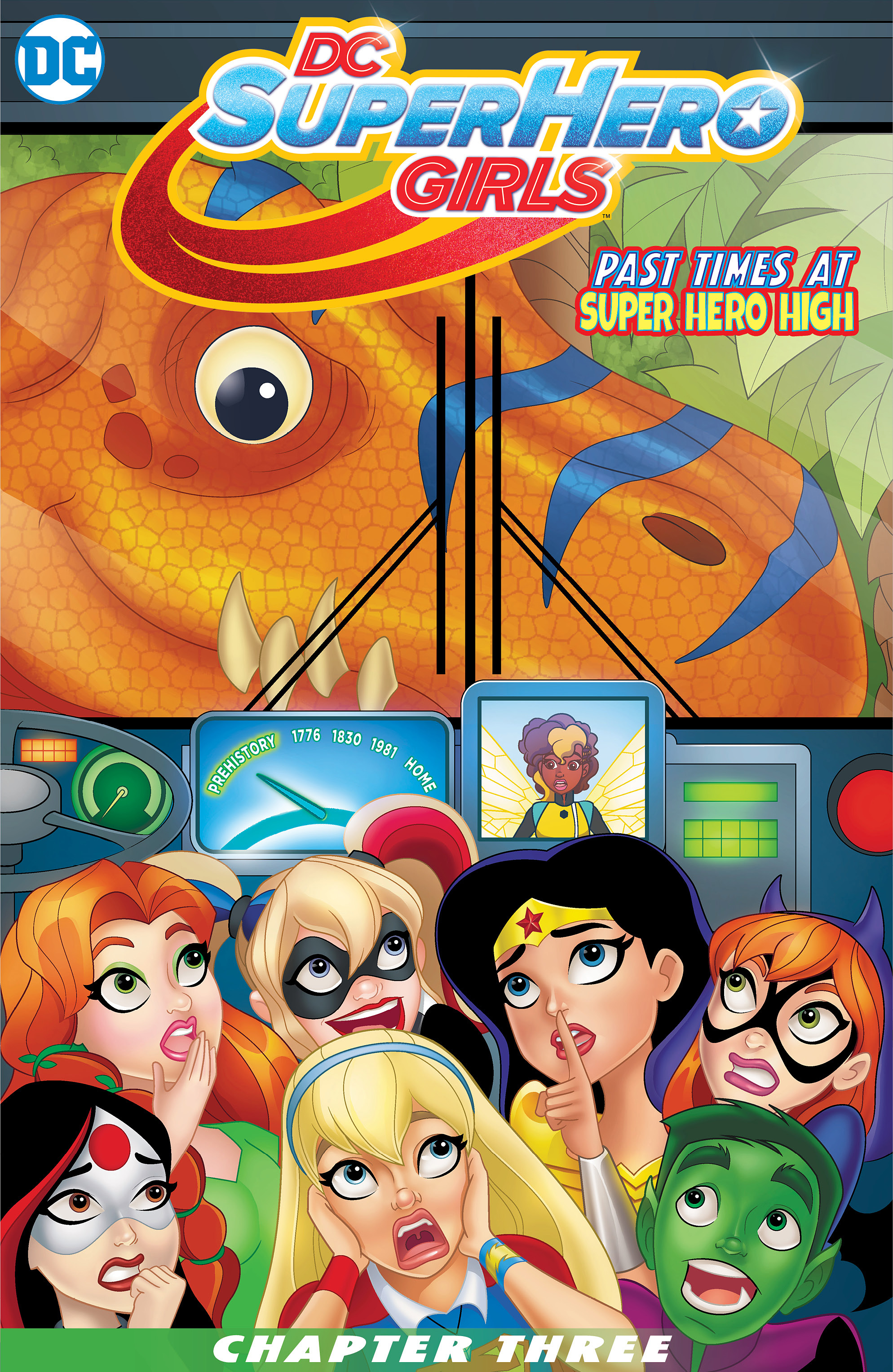 Read online DC Super Hero Girls: Past Times at Super Hero High comic -  Issue #3 - 2