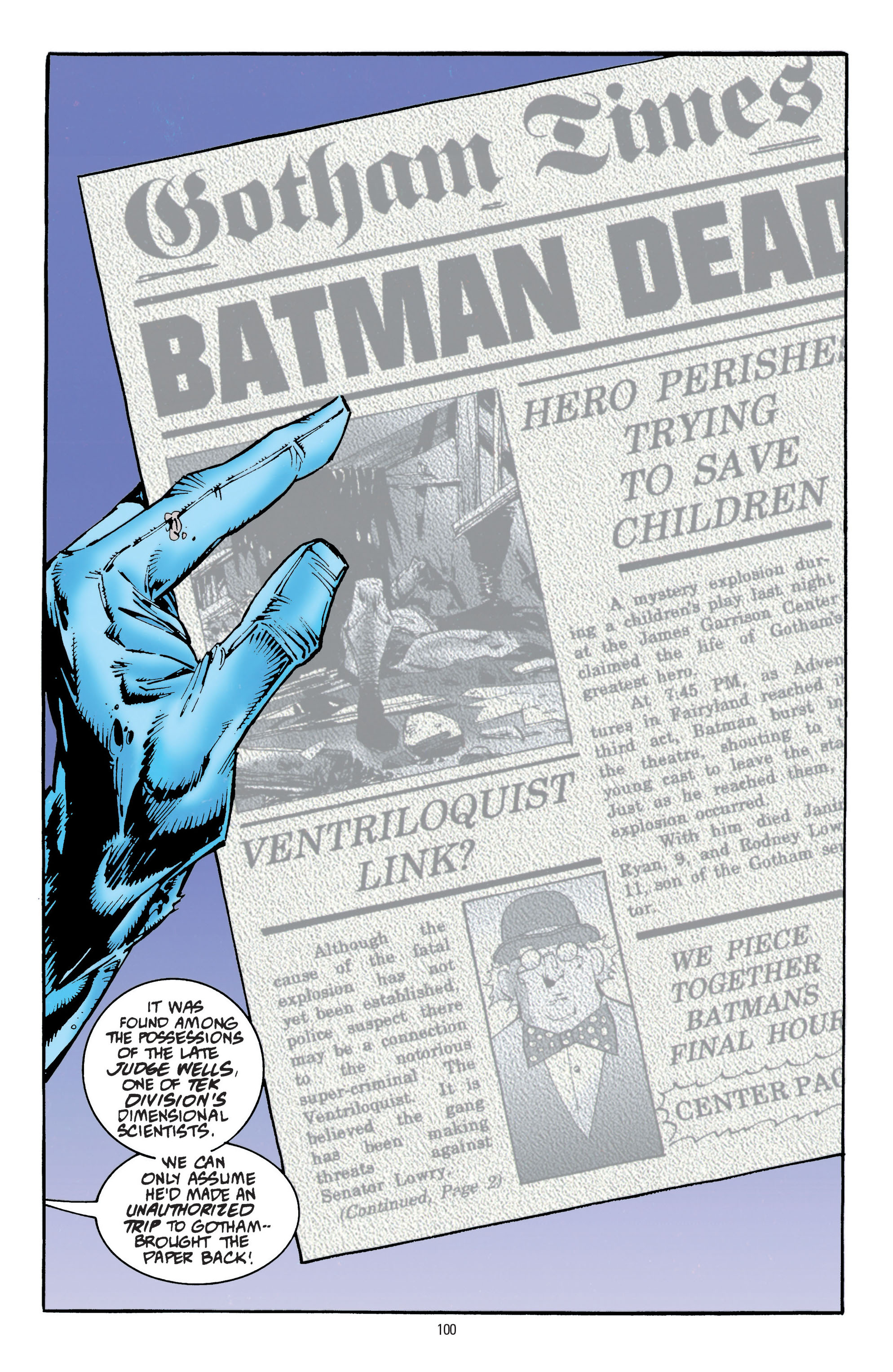 Read online Batman/Judge Dredd Collection comic -  Issue # TPB (Part 1) - 100