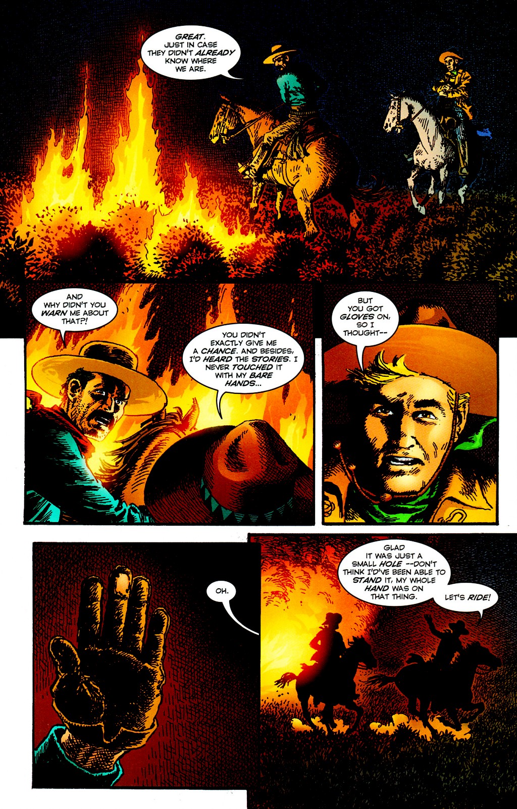 Read online Desperadoes: Quiet Of The Grave comic -  Issue #4 - 17