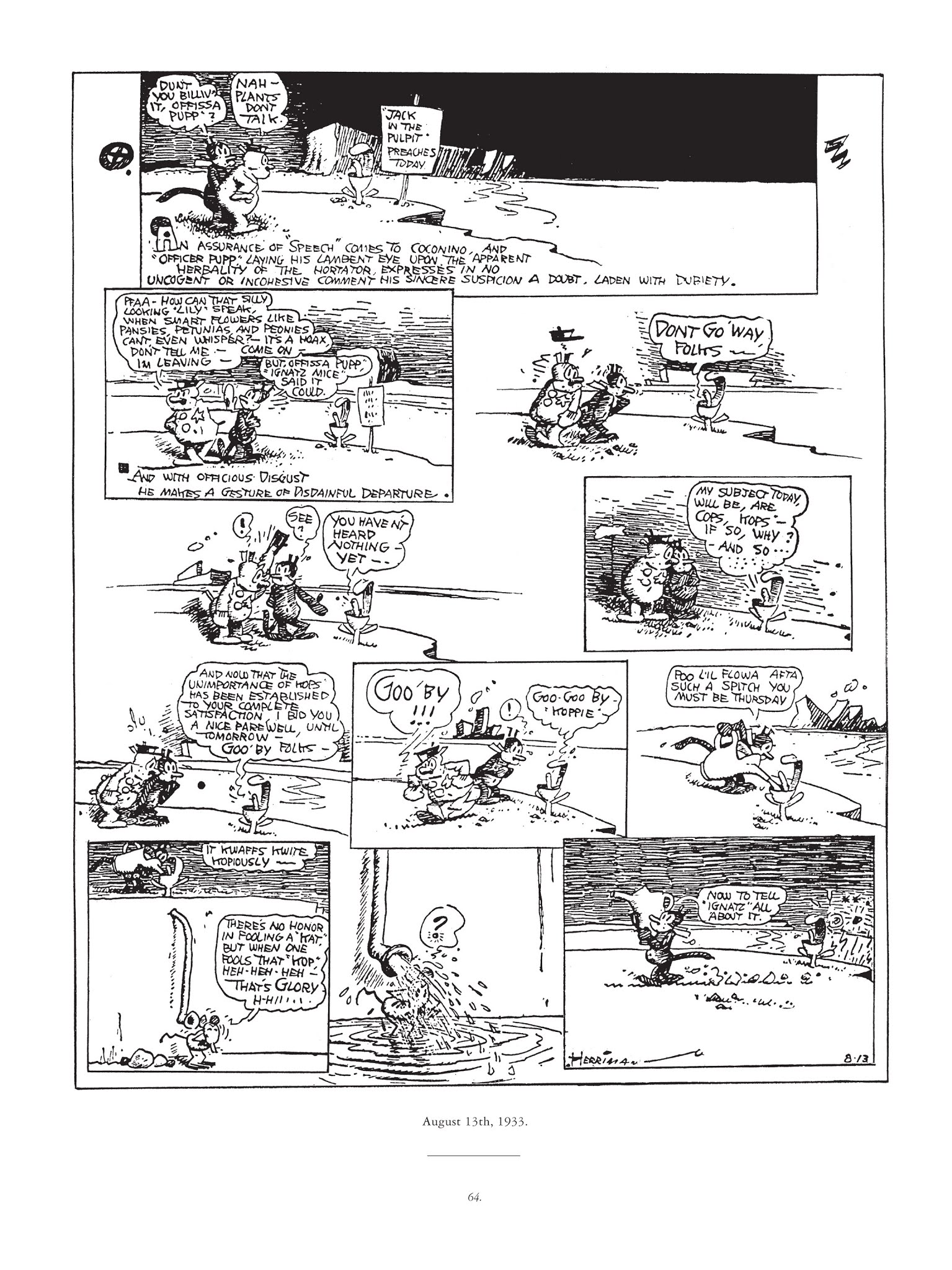 Read online Krazy & Ignatz comic -  Issue # TPB 8 - 63