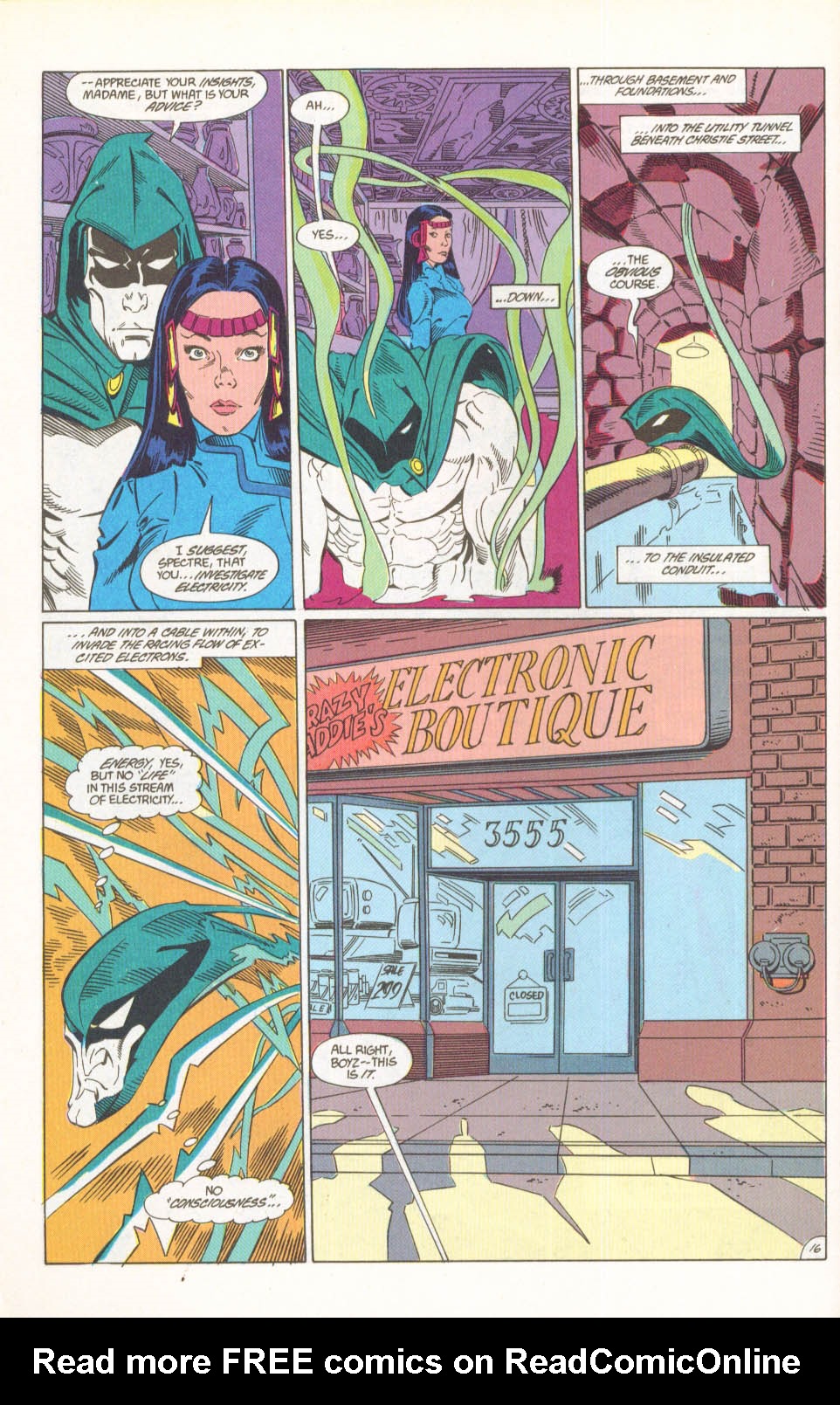Read online The Spectre (1987) comic -  Issue #26 - 16
