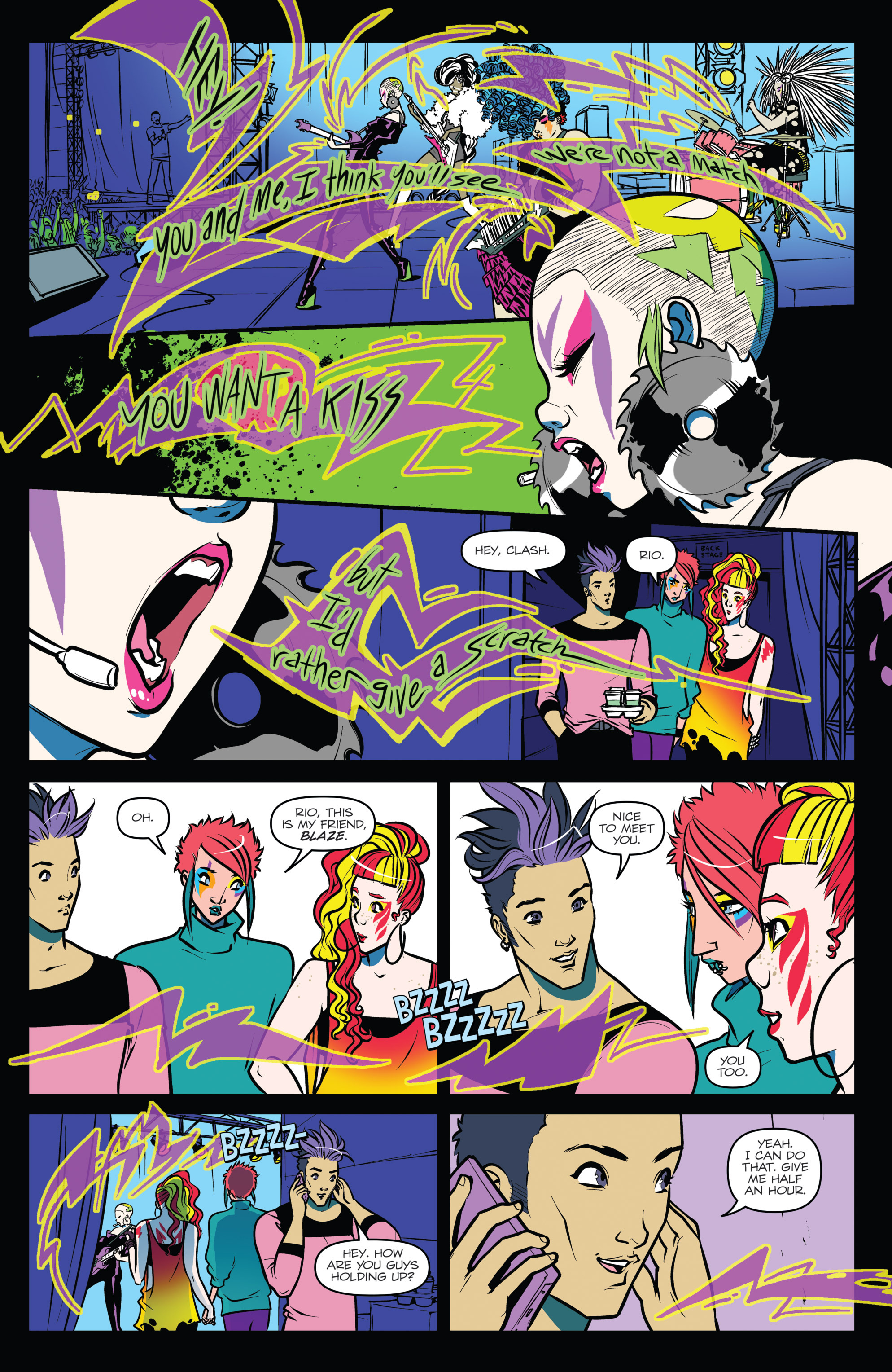 Read online Jem and The Holograms comic -  Issue #6 - 16
