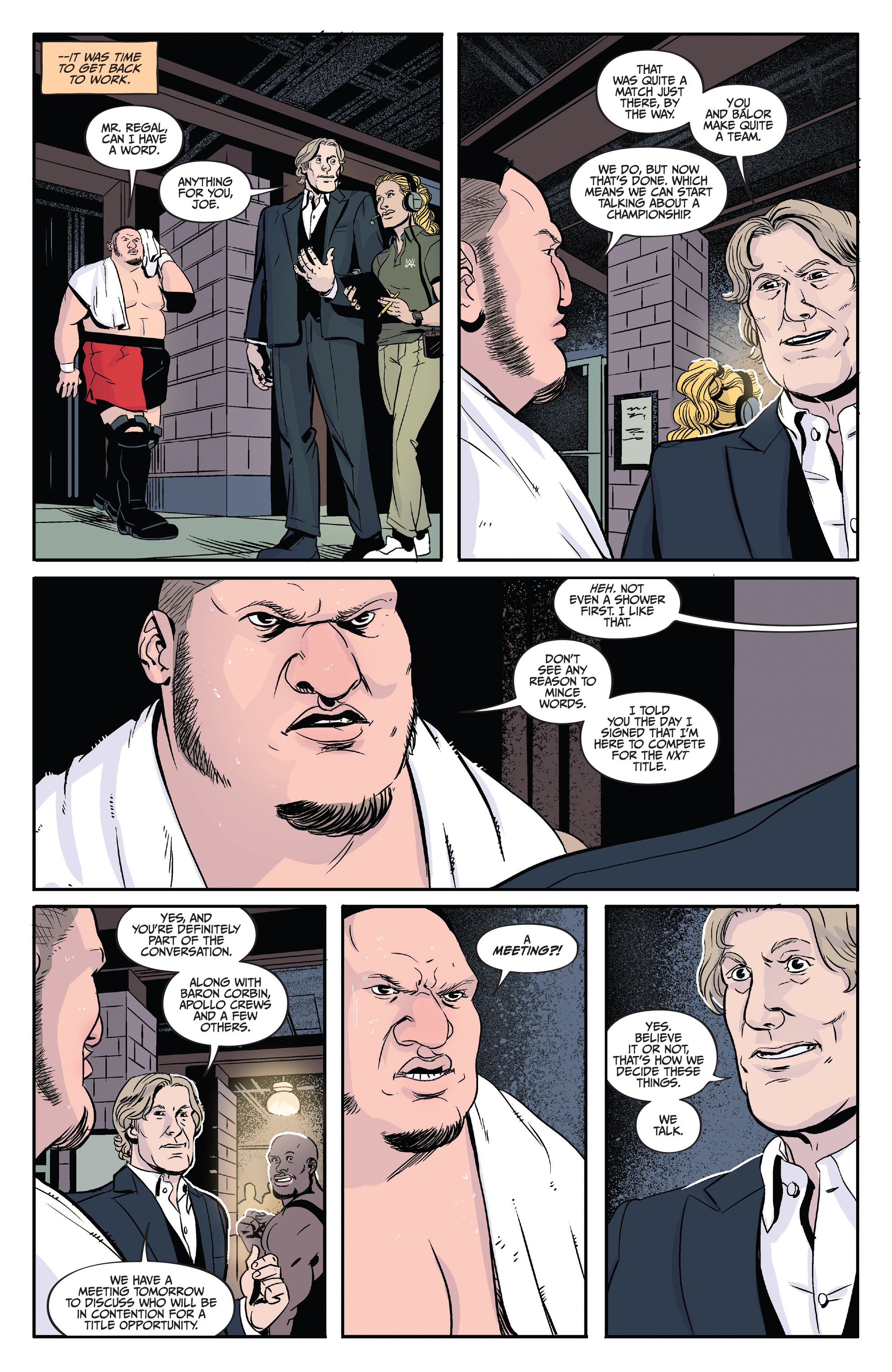 Read online WWE: NXT Takeover comic -  Issue # TPB - 48