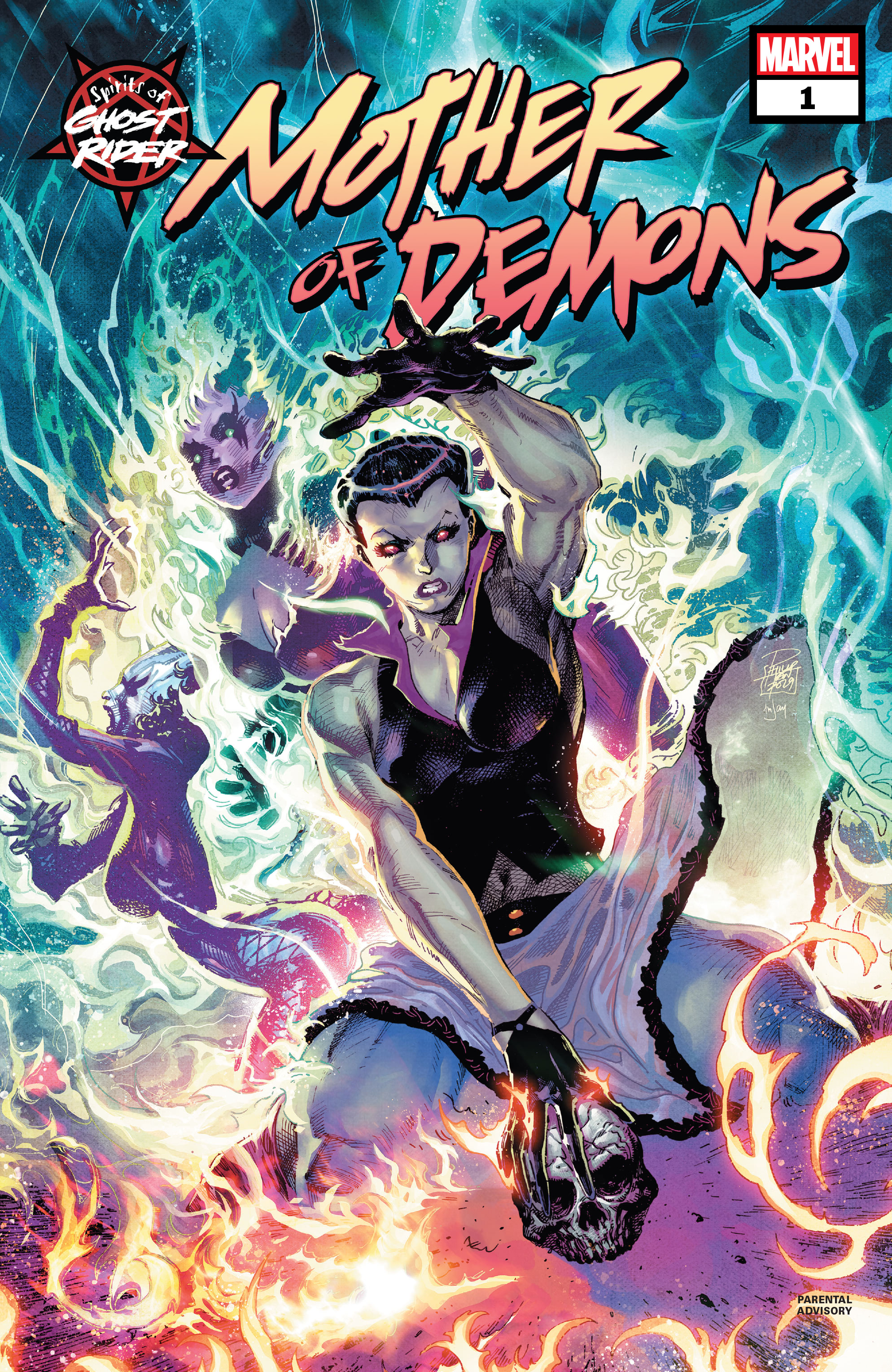 Spirits Of Ghost Rider: Mother Of Demons issue Full - Page 1