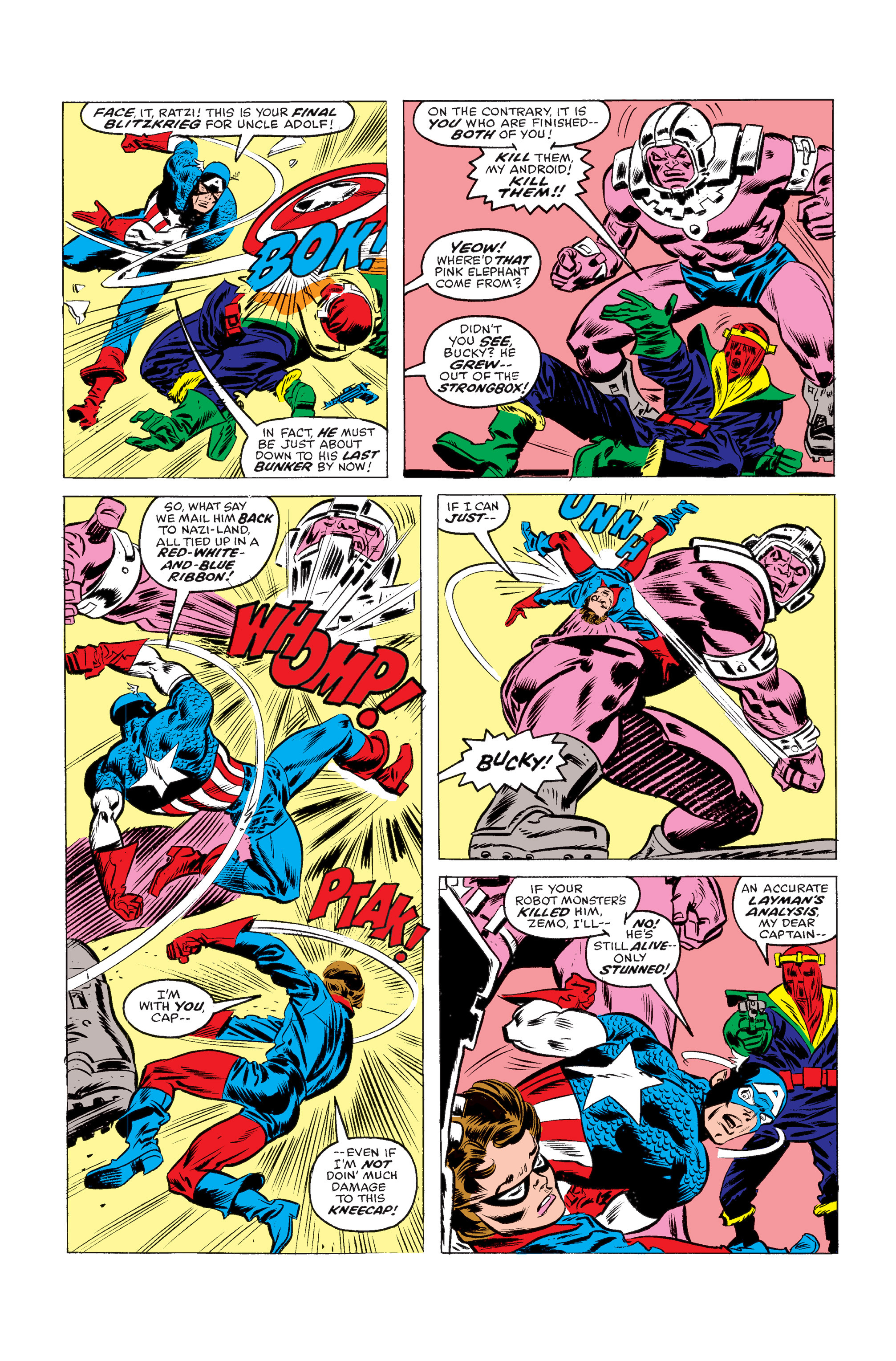 Read online Captain America: Patriot comic -  Issue # TPB - 127