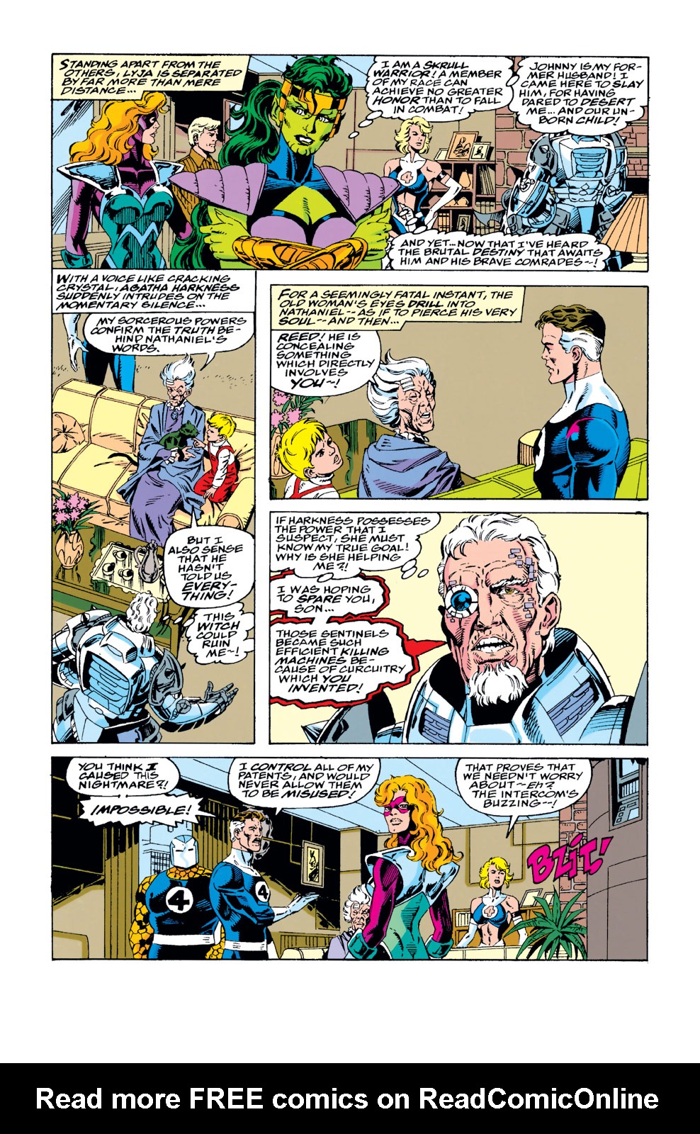 Read online Fantastic Four (1961) comic -  Issue #376 - 5