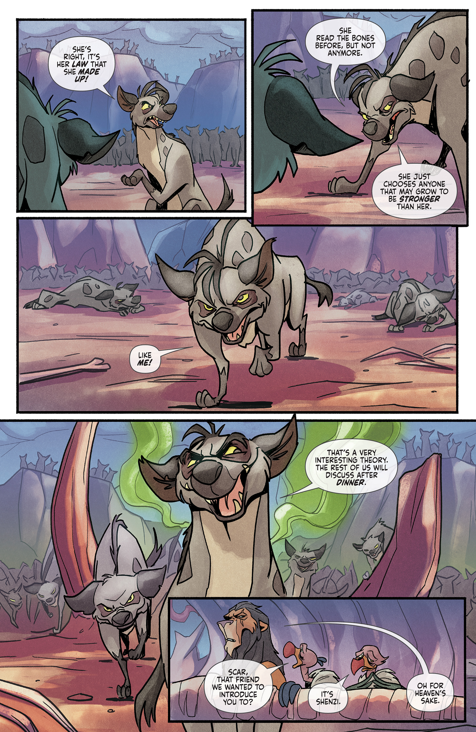 Read online Disney Villains: Scar comic -  Issue #3 - 12