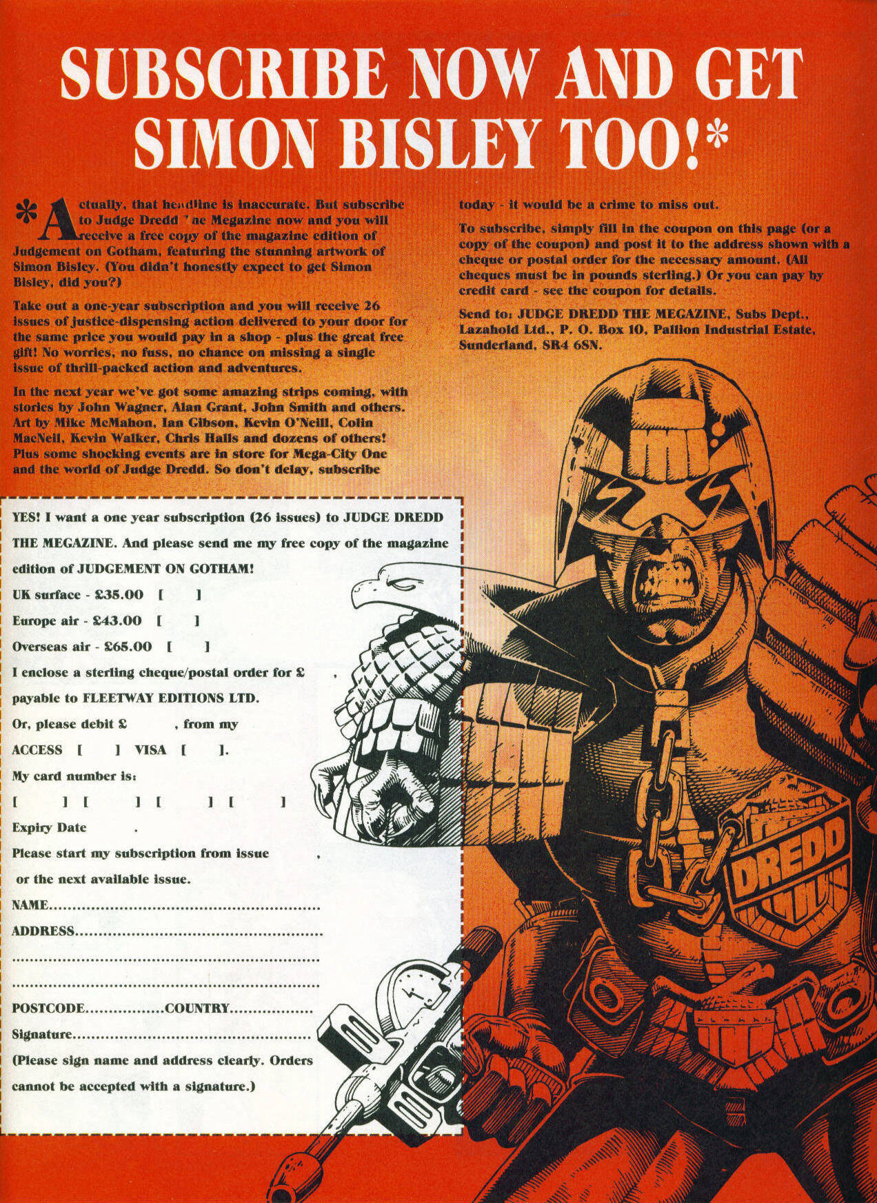 Read online Judge Dredd: The Megazine (vol. 2) comic -  Issue #38 - 44