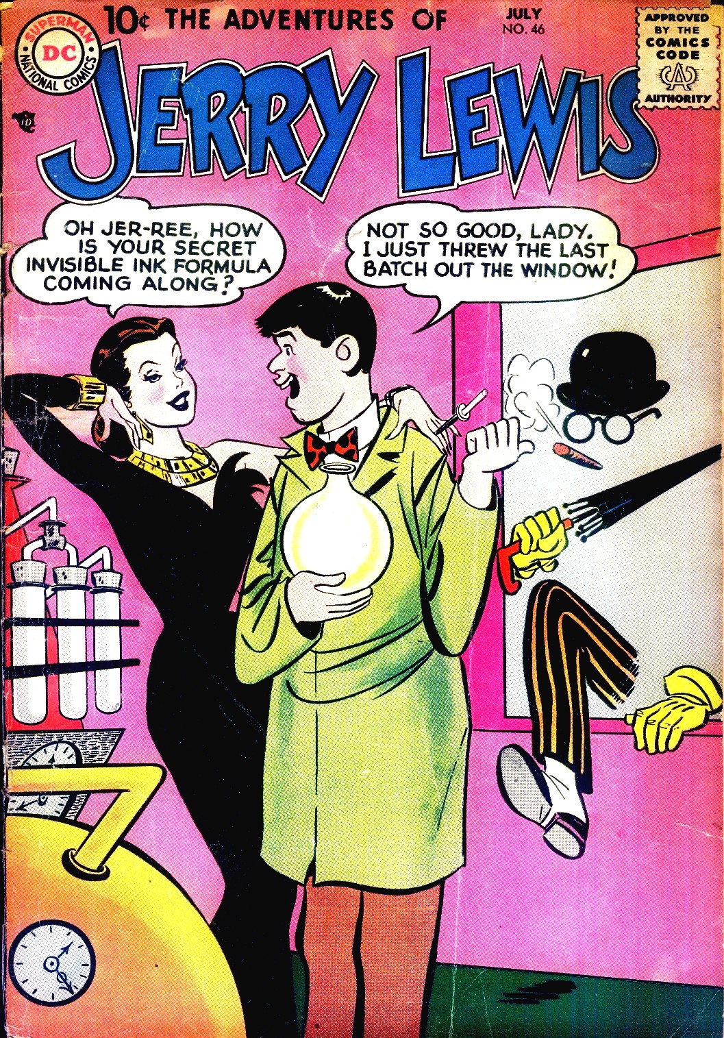 Read online The Adventures of Jerry Lewis comic -  Issue #46 - 1