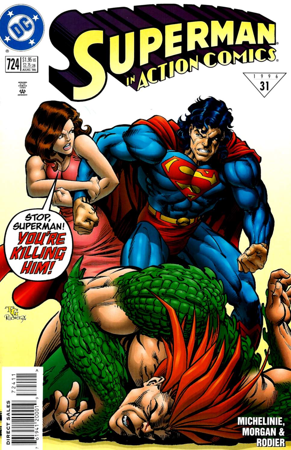 Read online Action Comics (1938) comic -  Issue #724 - 1