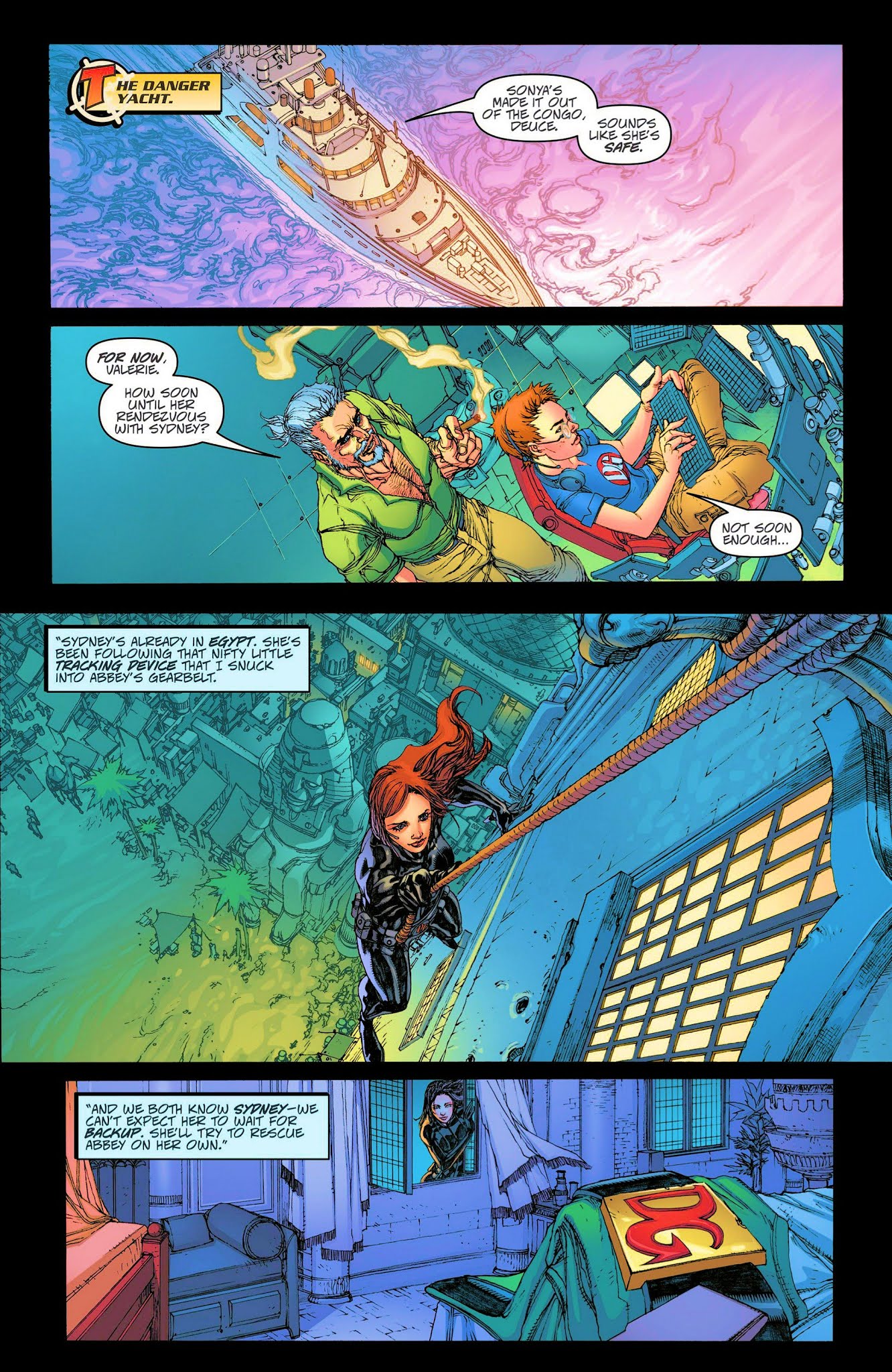 Read online Danger Girl: Trinity comic -  Issue #3 - 11