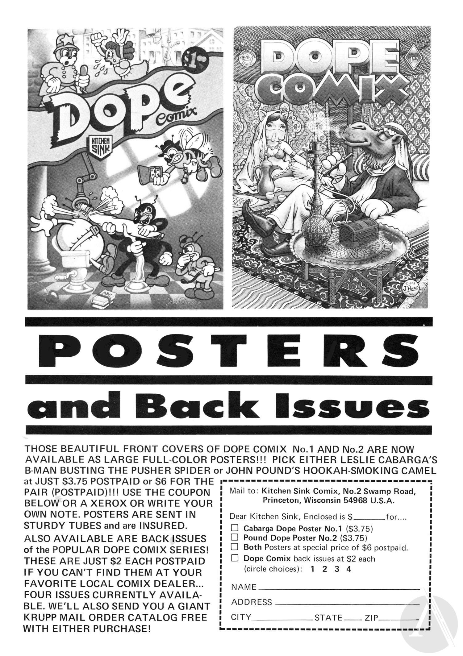 Read online Dope Comix comic -  Issue #4 - 35
