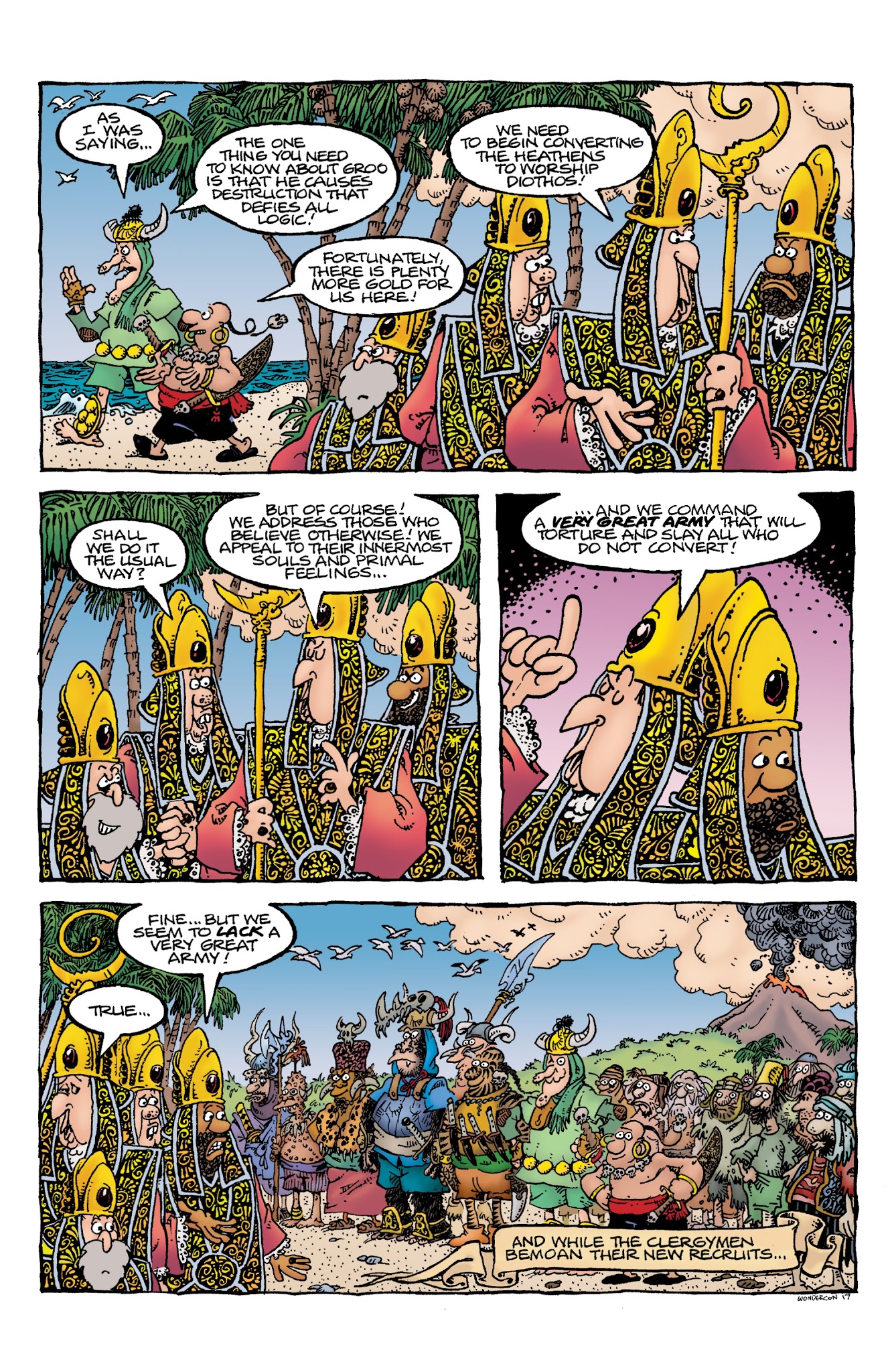 Read online Groo: Play of the Gods comic -  Issue #3 - 4