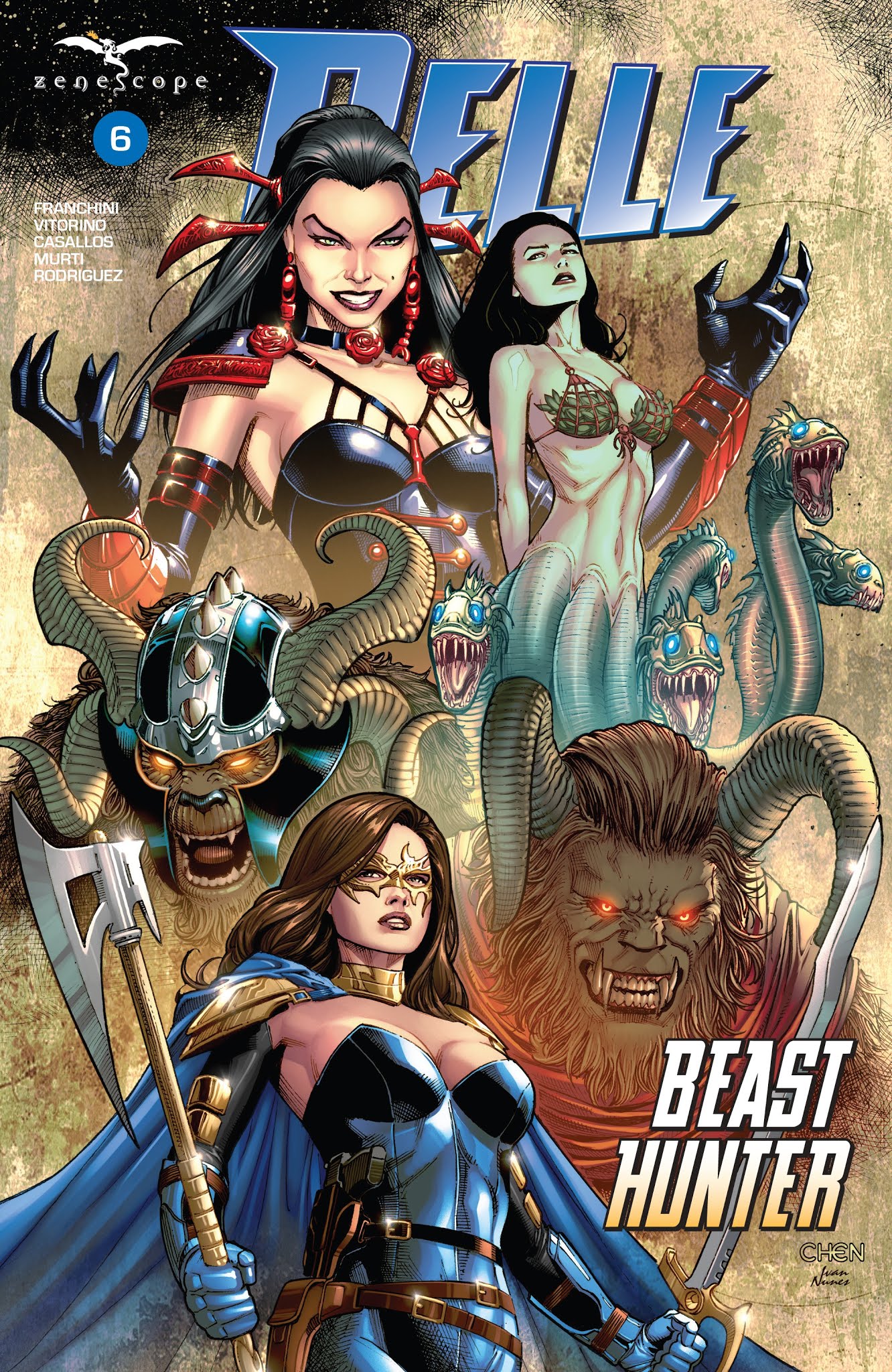 Read online Belle: Beast Hunter comic -  Issue #6 - 1