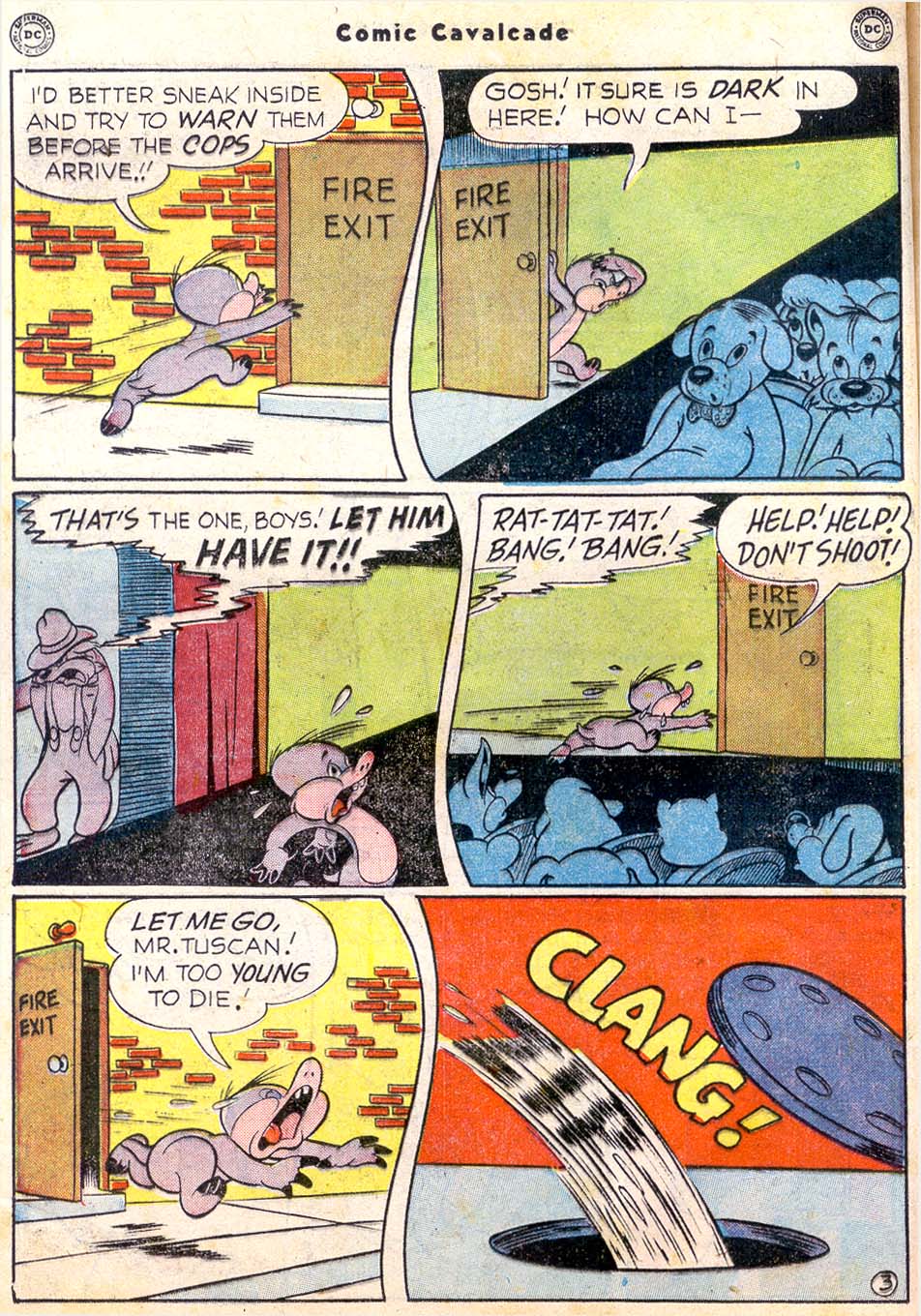 Read online Comic Cavalcade comic -  Issue #36 - 22